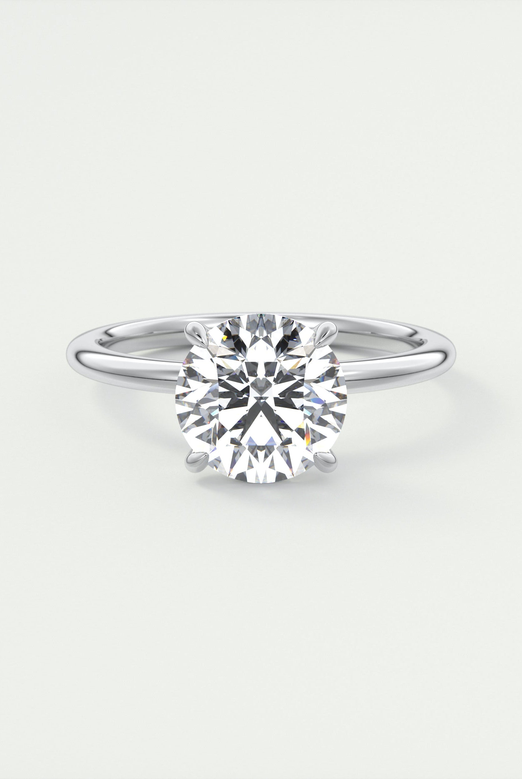 Moissanite wedding earrings