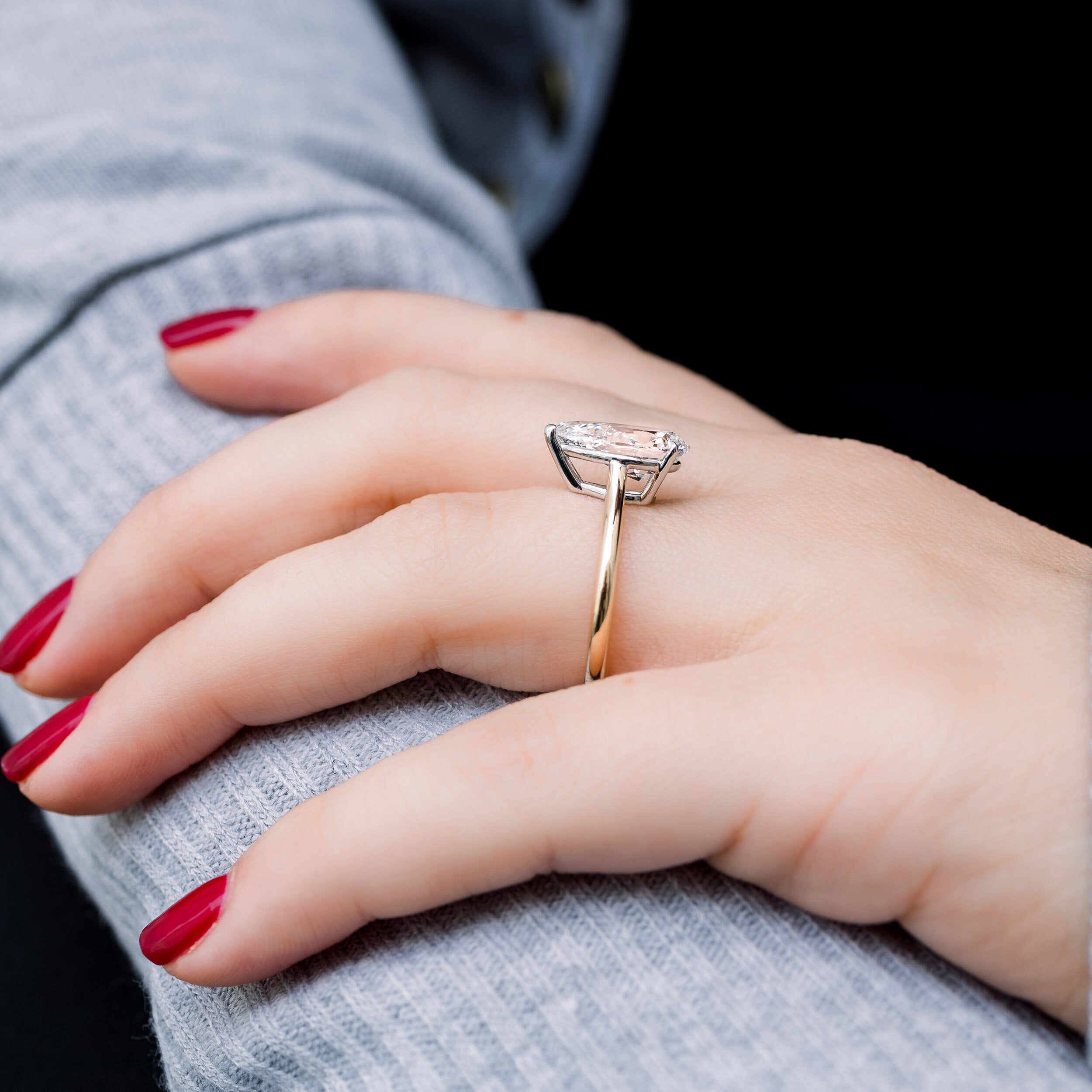 Moissanite diamond cluster drop earrings sale online