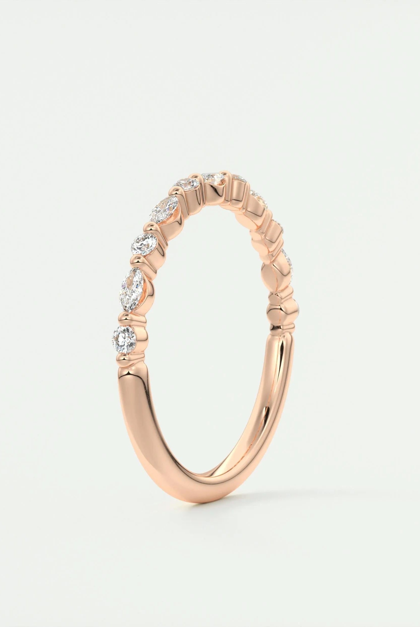 0-32-marquise-round-alternative-moissanite-wedding-band