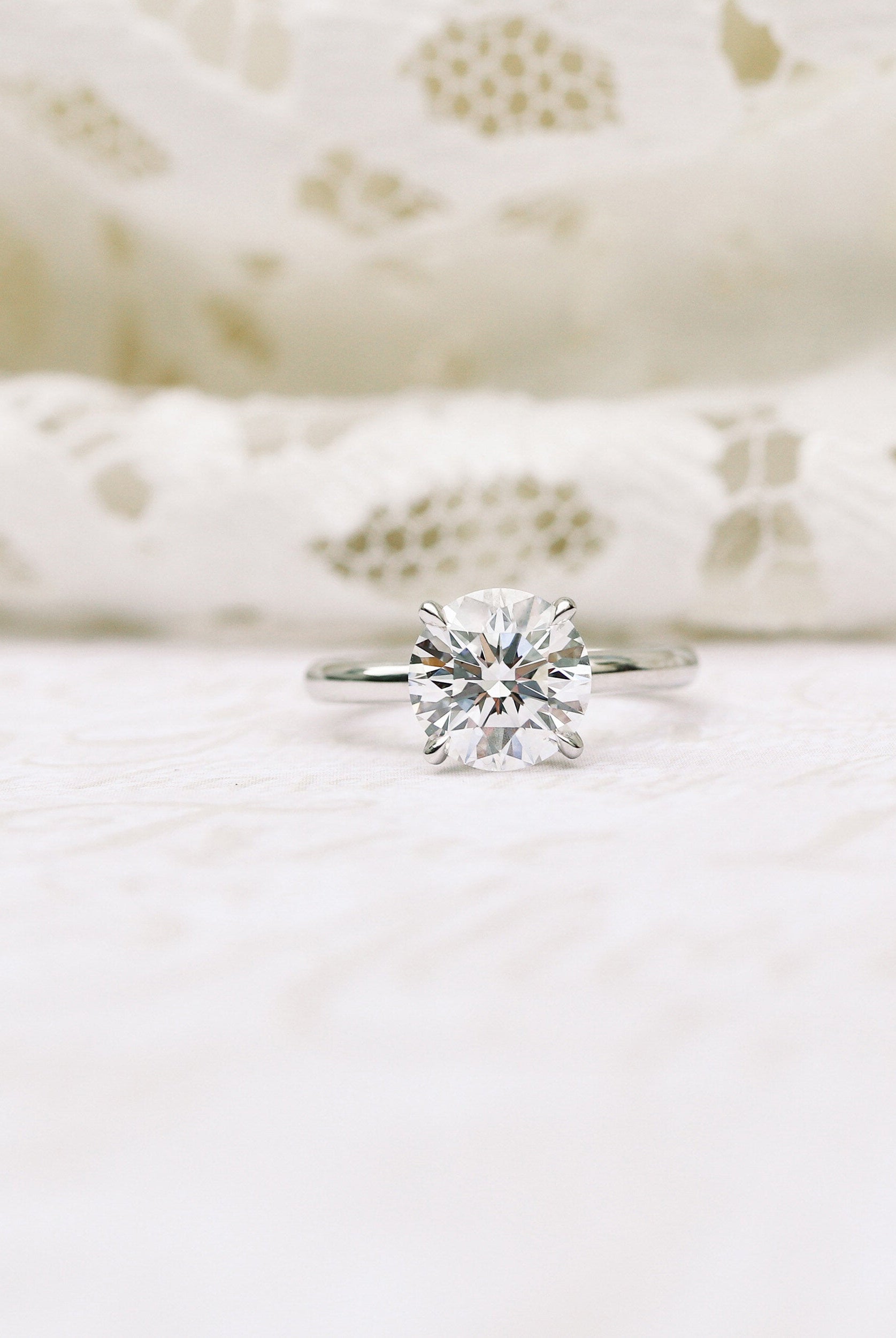 Alternative gemstone engagement rings