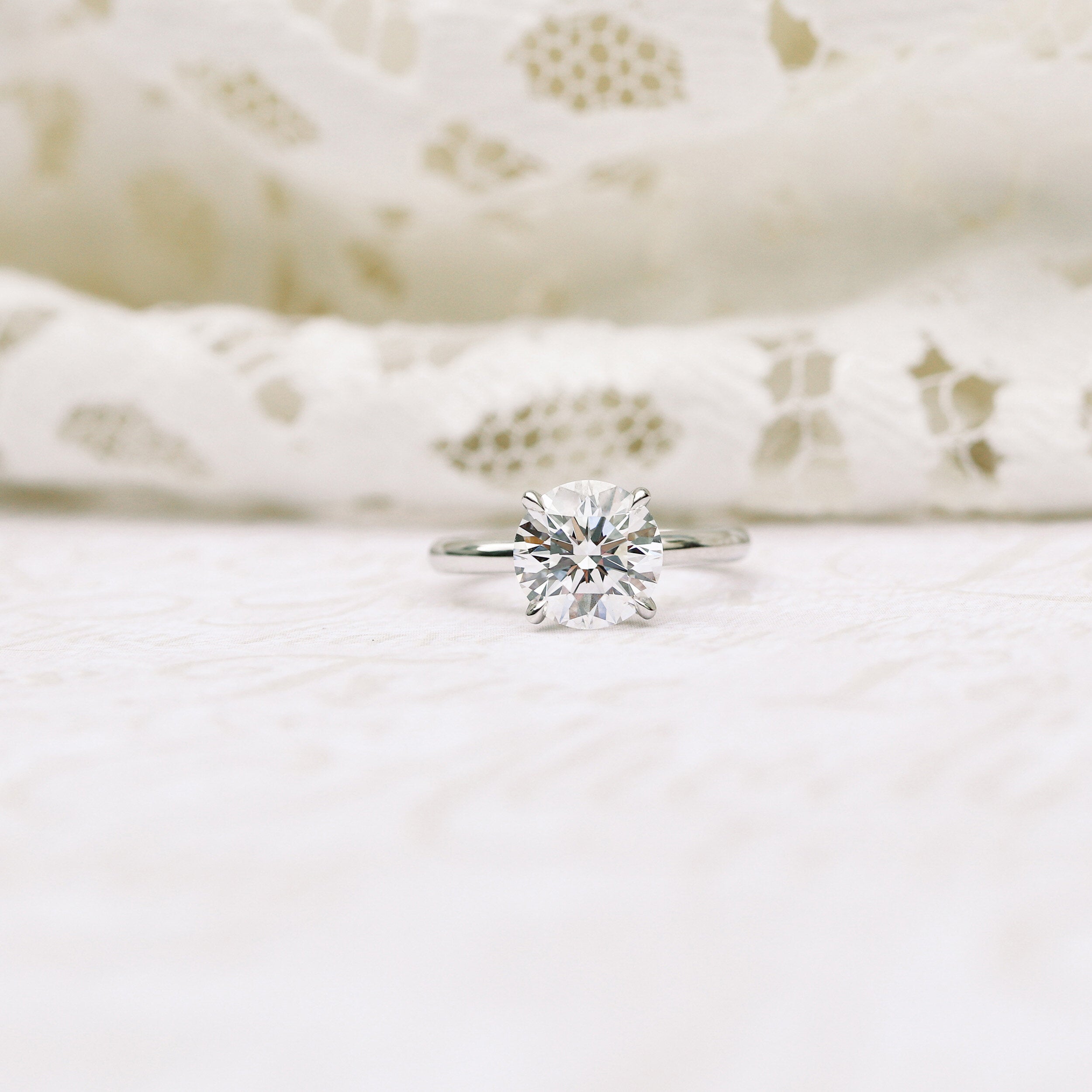 Alternative gemstone engagement rings