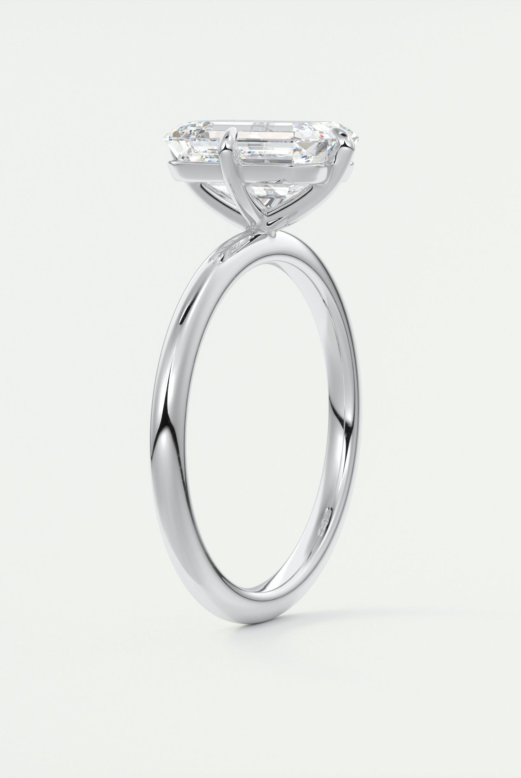 moissanite jewelry with floral-inspired aesthetics