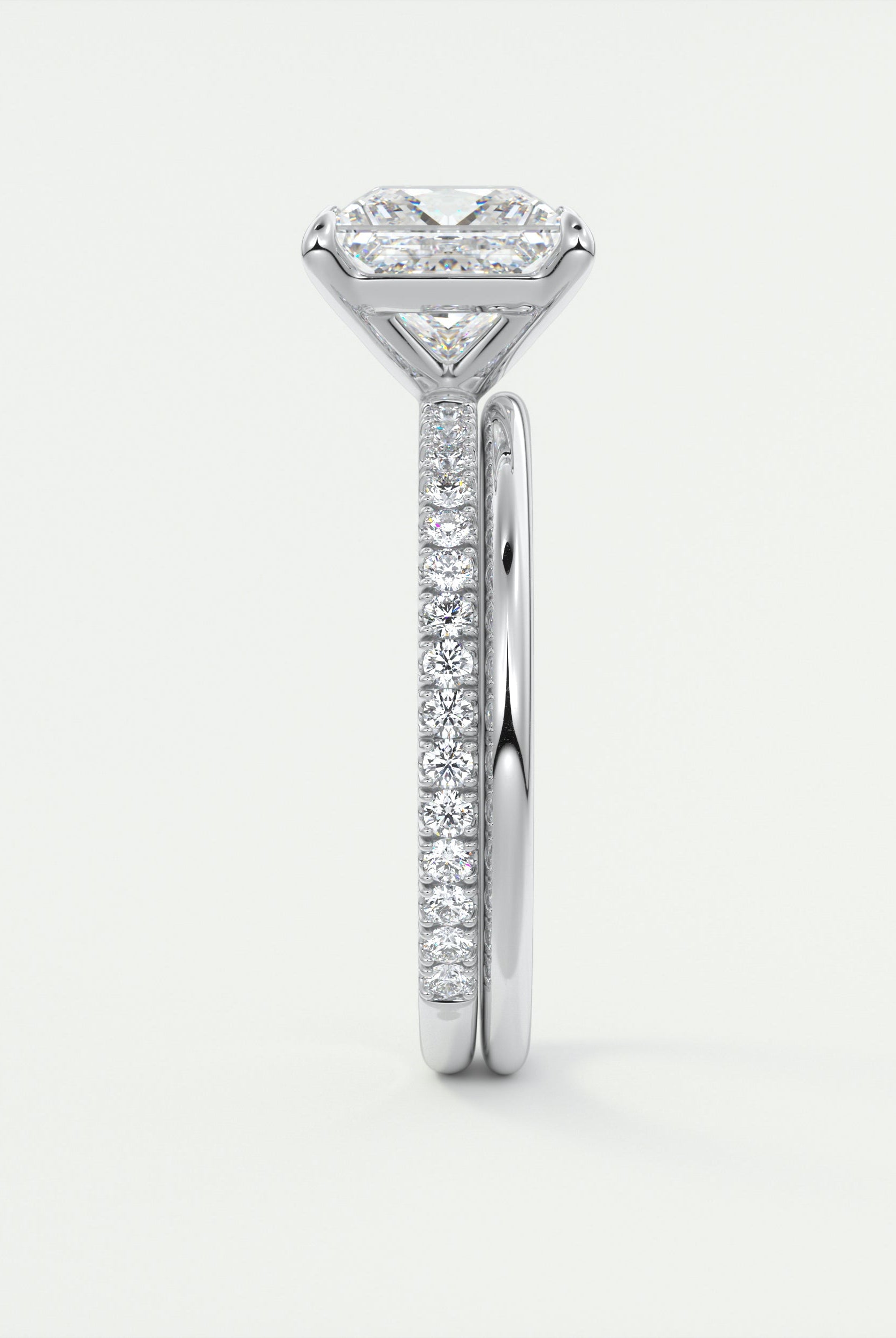 moissanite jewelry with organic-inspired aesthetics