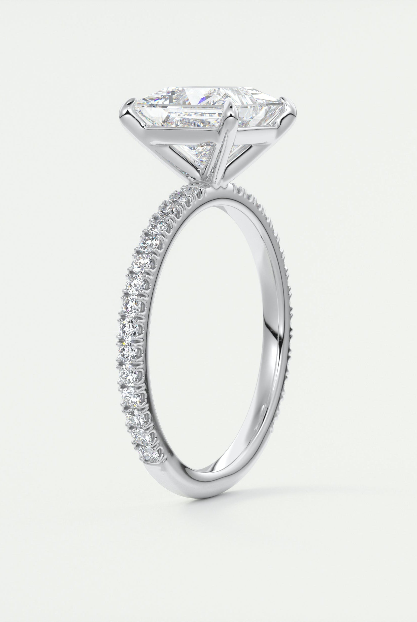 moissanite jewelry with minimalist-inspired aesthetics
