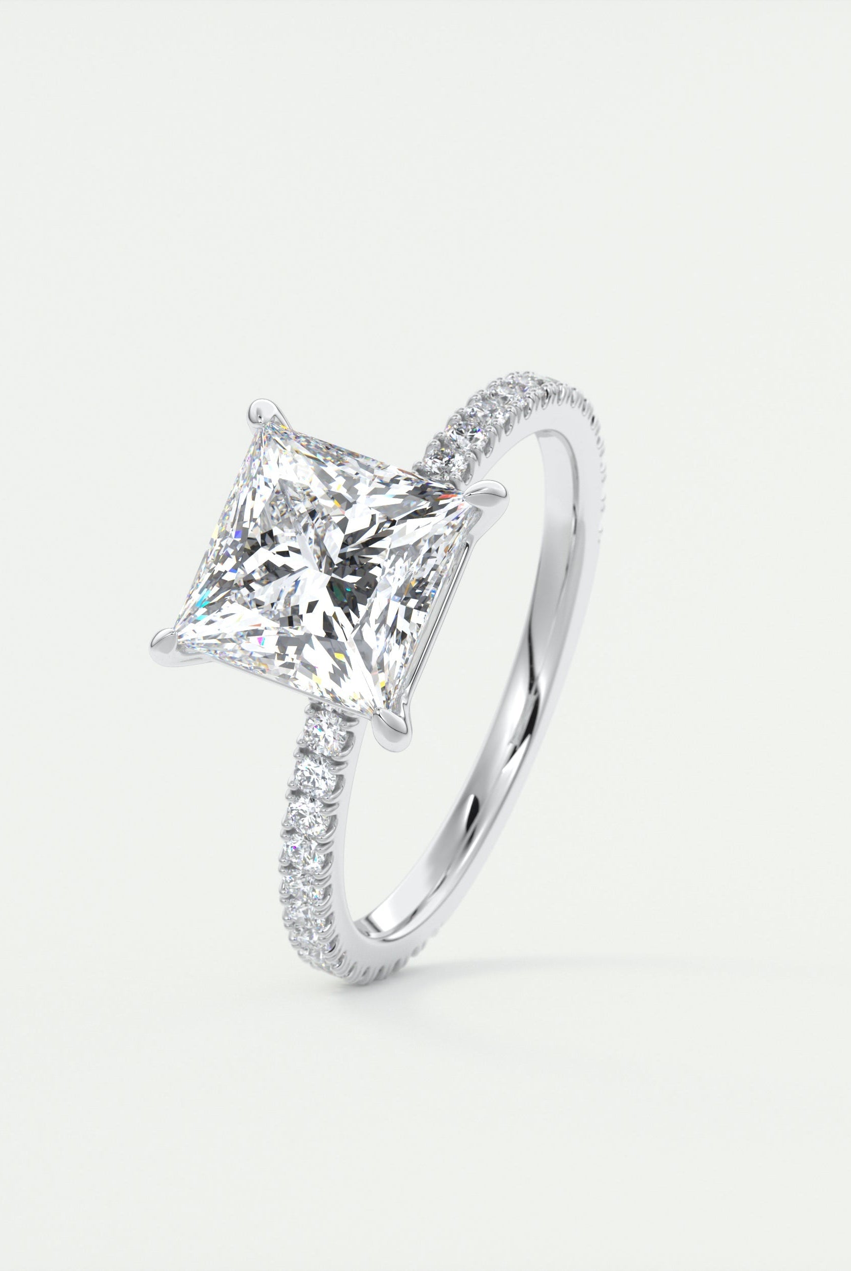 moissanite jewelry with retro-inspired aesthetics