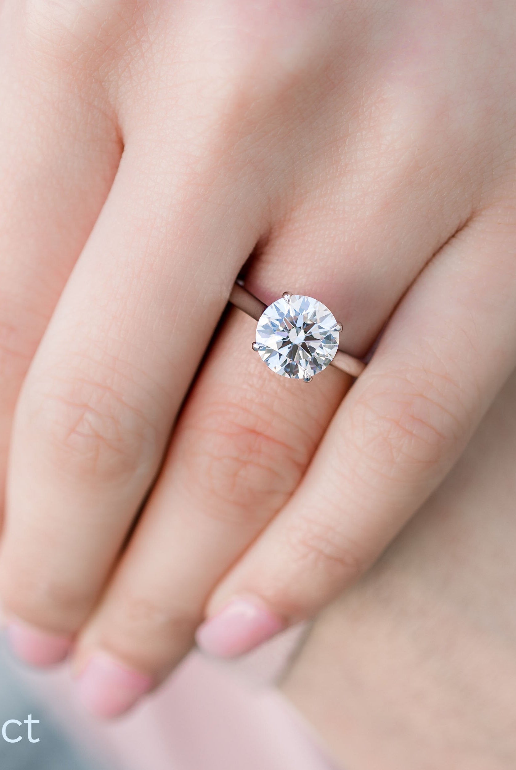 Halo moissanite engagement rings