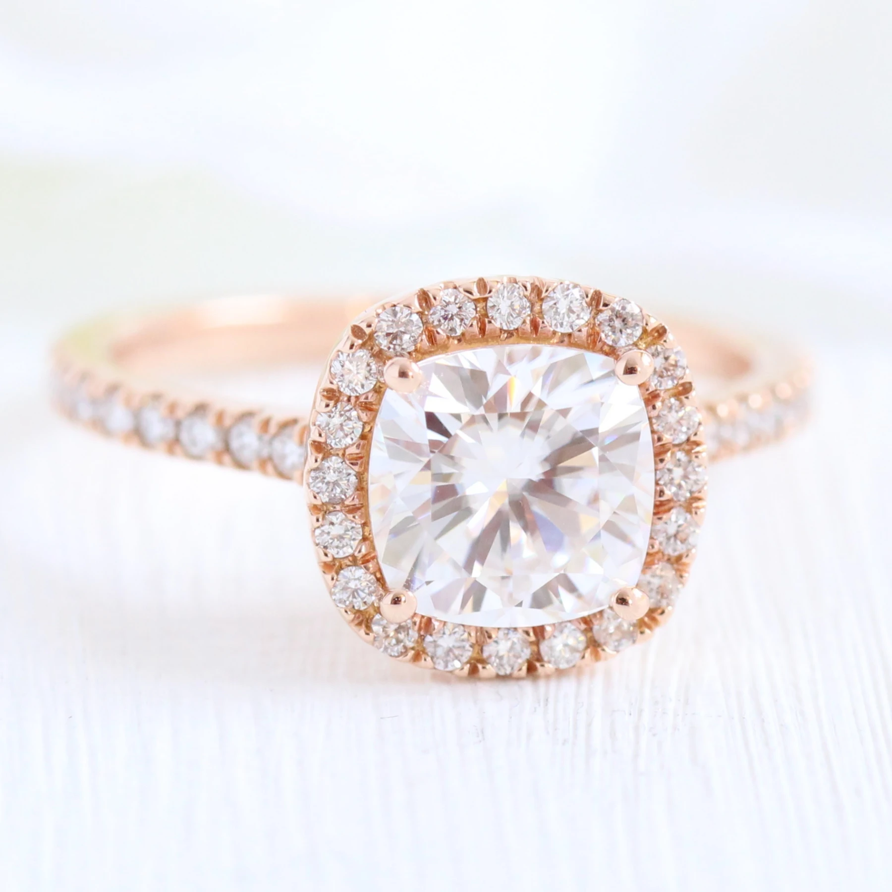 Moissanite wedding jewelry for themed wedding