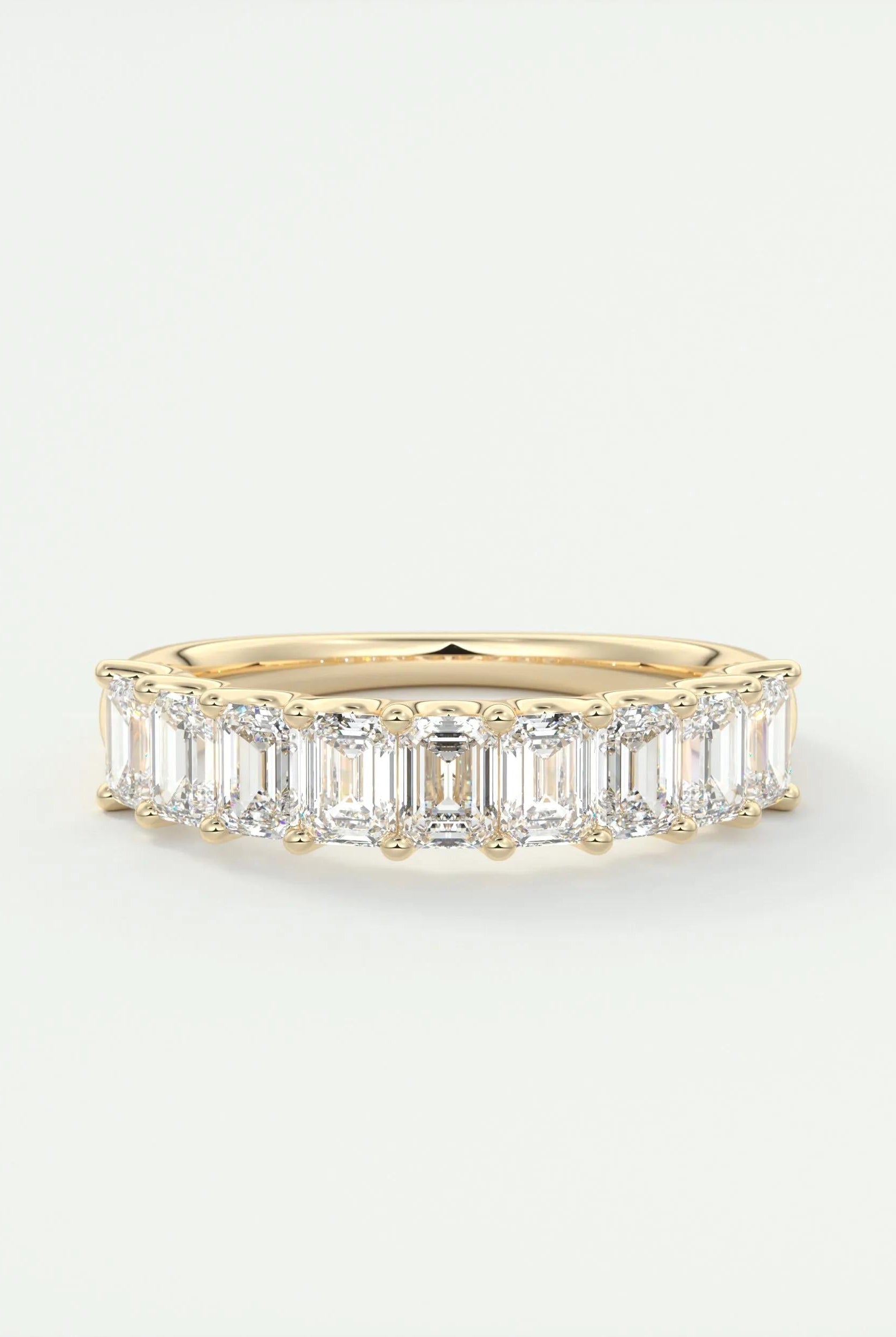 emerald-cut-half-eternity-moissanite-bridal-wedding-band
