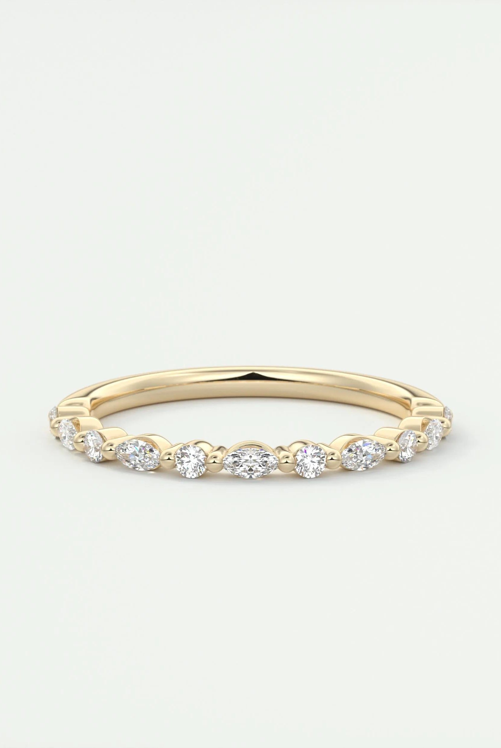 0-32-marquise-round-alternative-moissanite-wedding-band