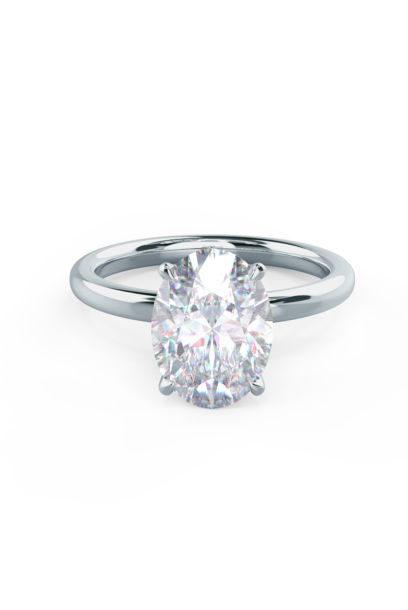 moissanite marquise band engagement ring Chicago