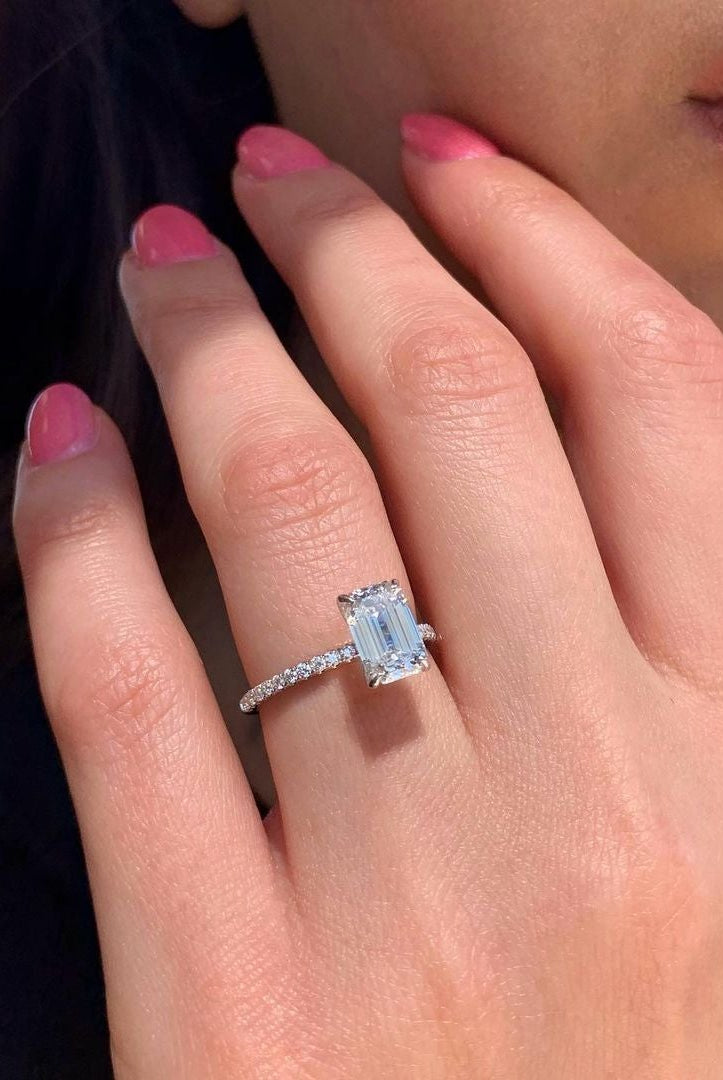 Moissanite jewelry set for graduation party favors gifts options