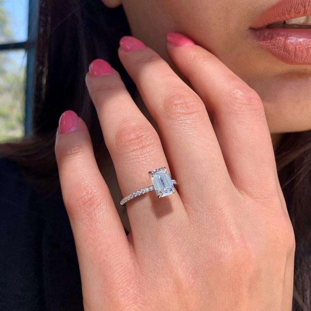 Moissanite jewelry set for graduation party favors gifts options