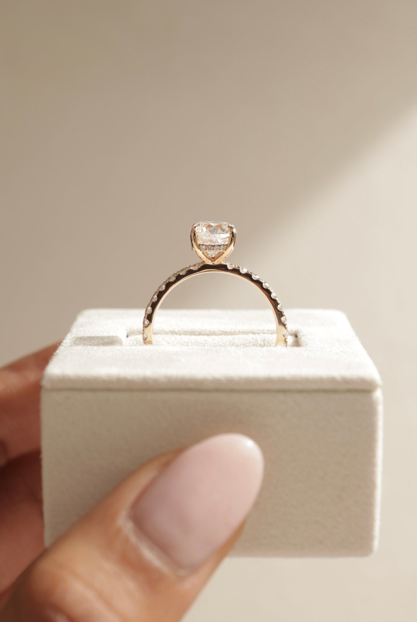 Cushion Diamond Engagement Ring