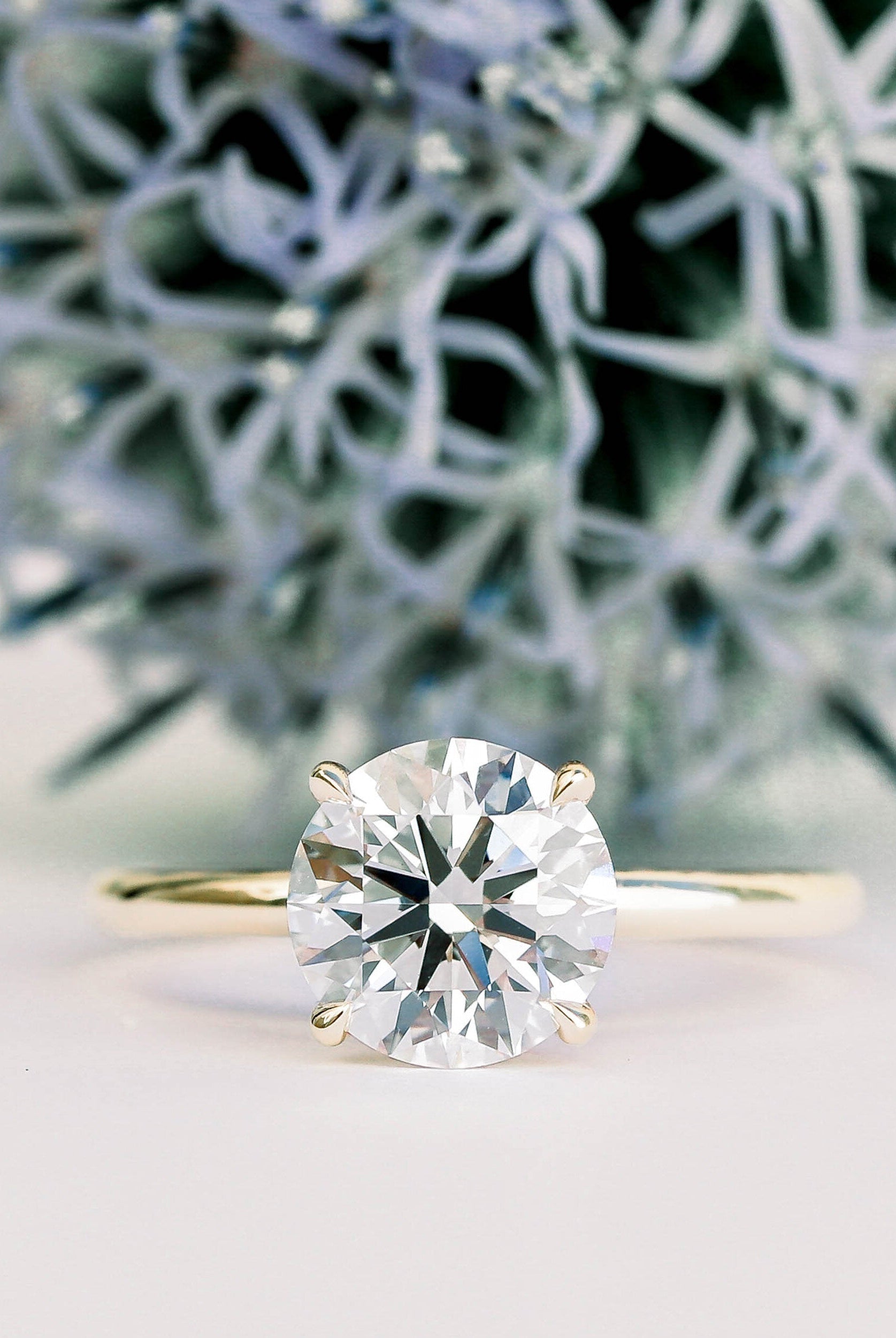 Ethical gemstone engagement rings