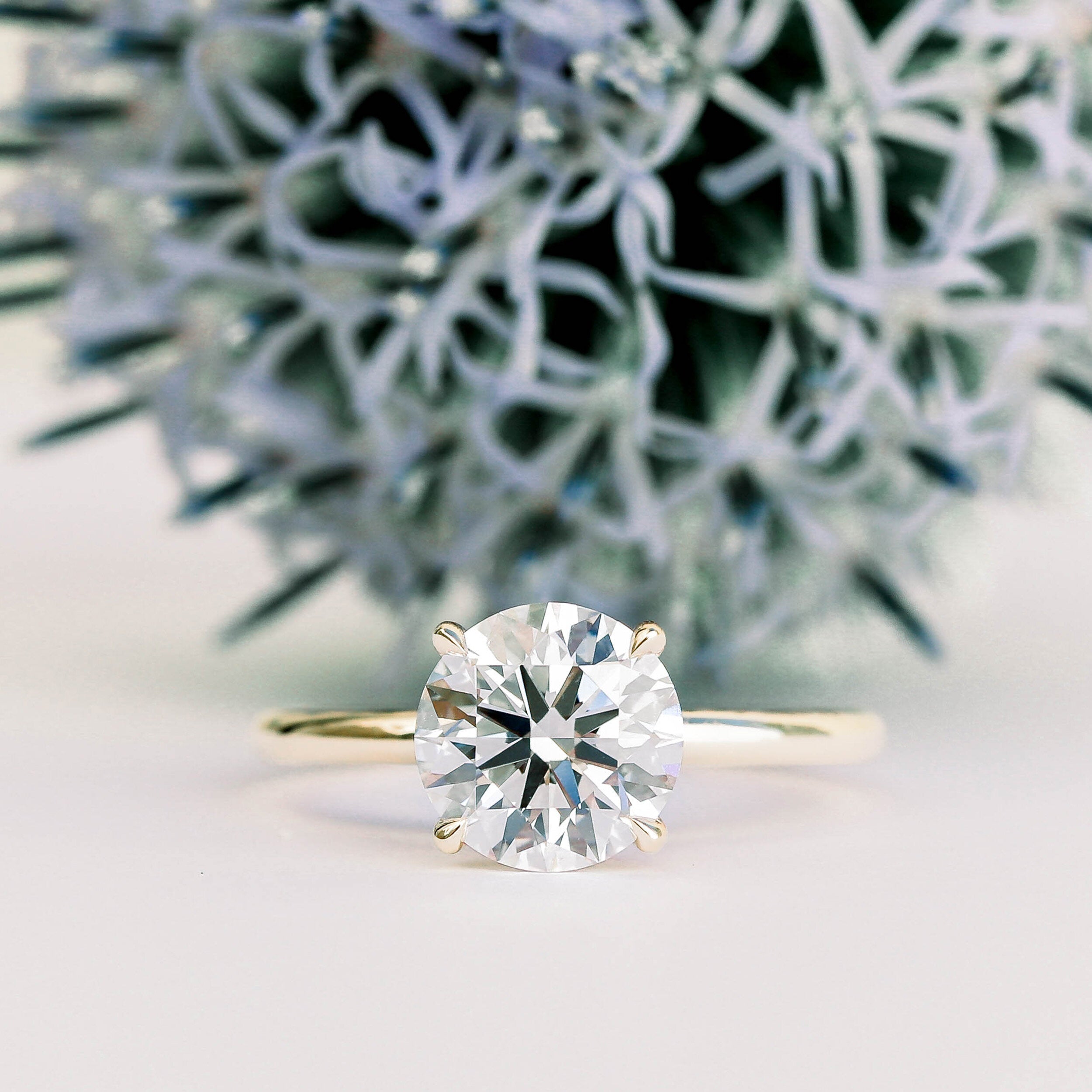 Ethical gemstone engagement rings