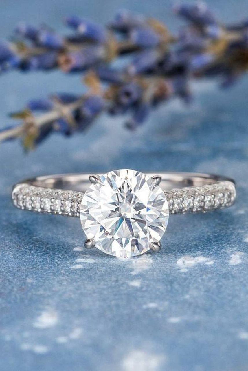Moissanite ring setting styles, advantages, and trends, guide