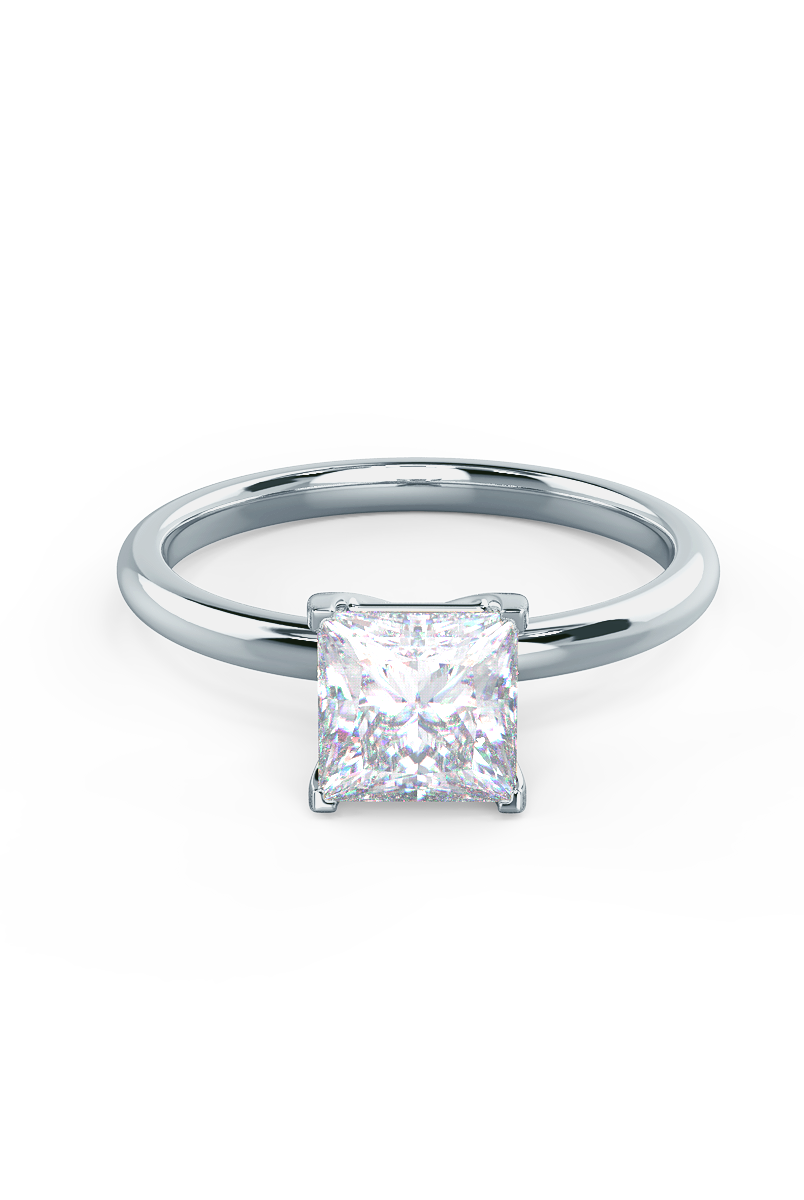 Moissanite diamond twist pendant necklace discounts online