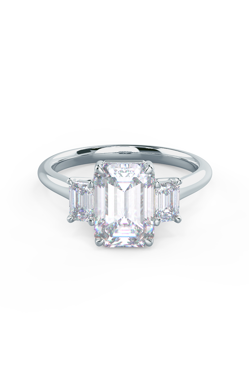 Three Stone Engagement Ring