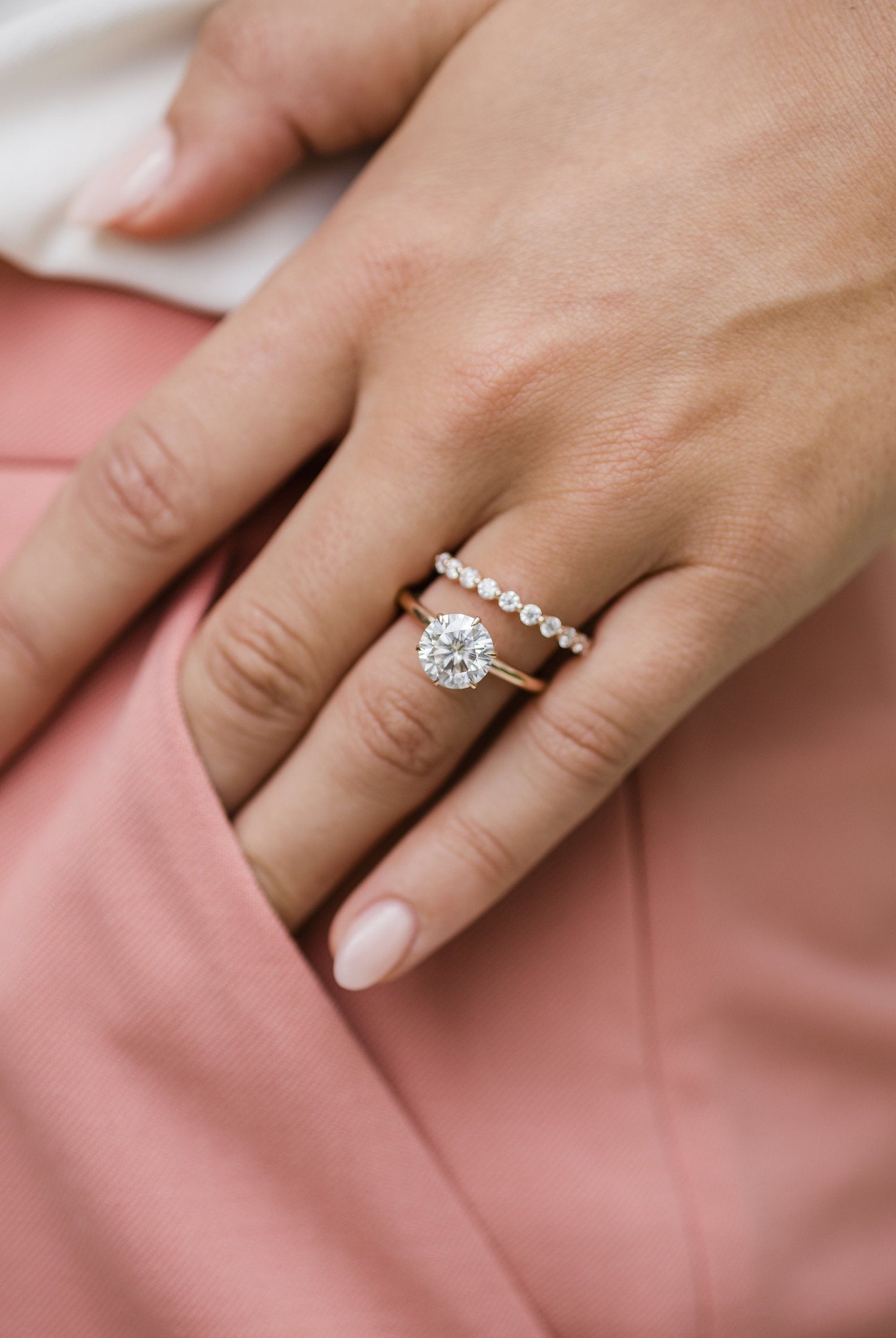 Round Cut Solitaire Ring
