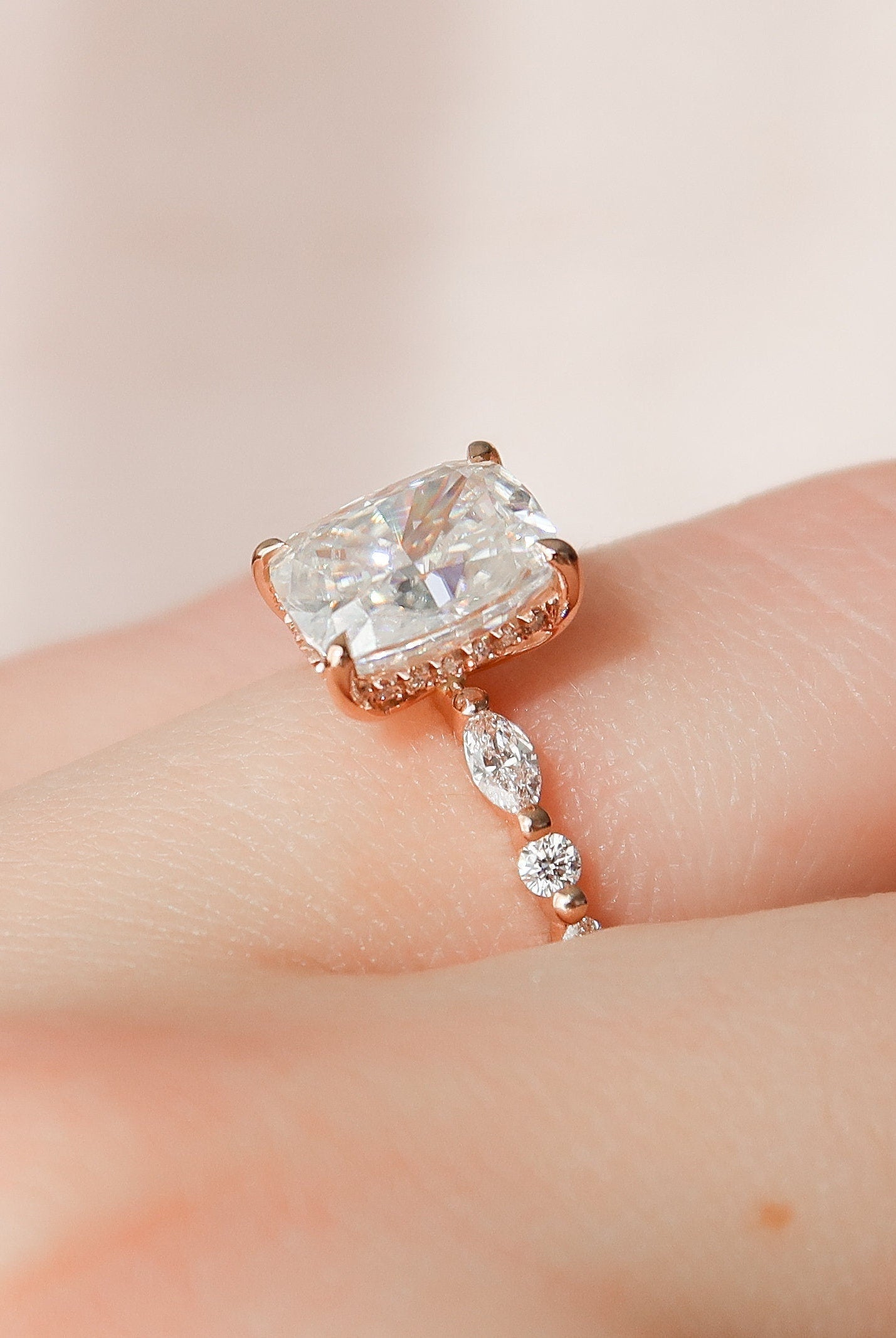 Moissanite Ring for Women