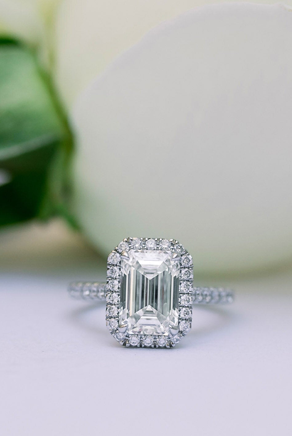 Moissanite engagement rings for brides sale clearance online