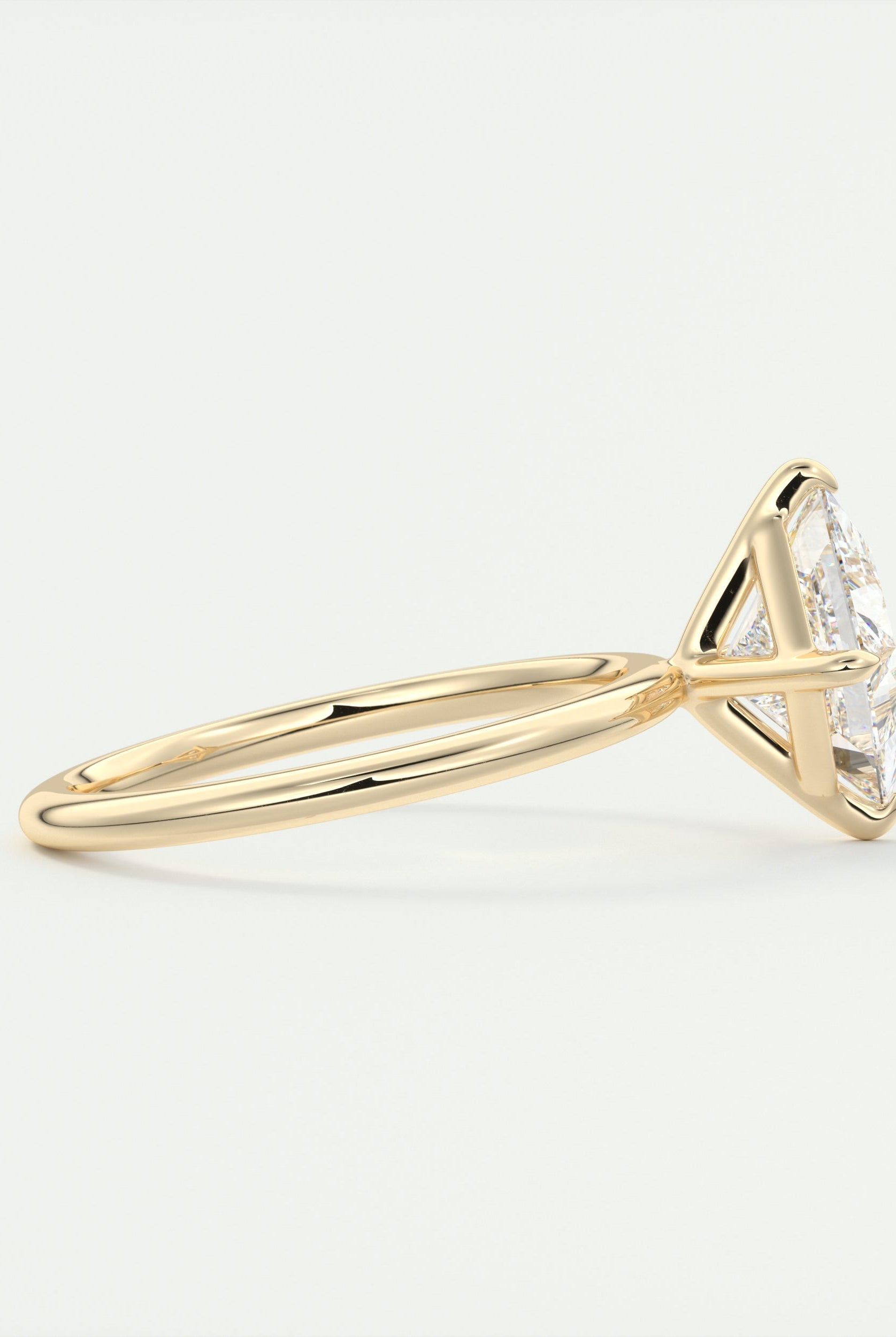 moissanite jewelry with art deco-inspired aesthetics