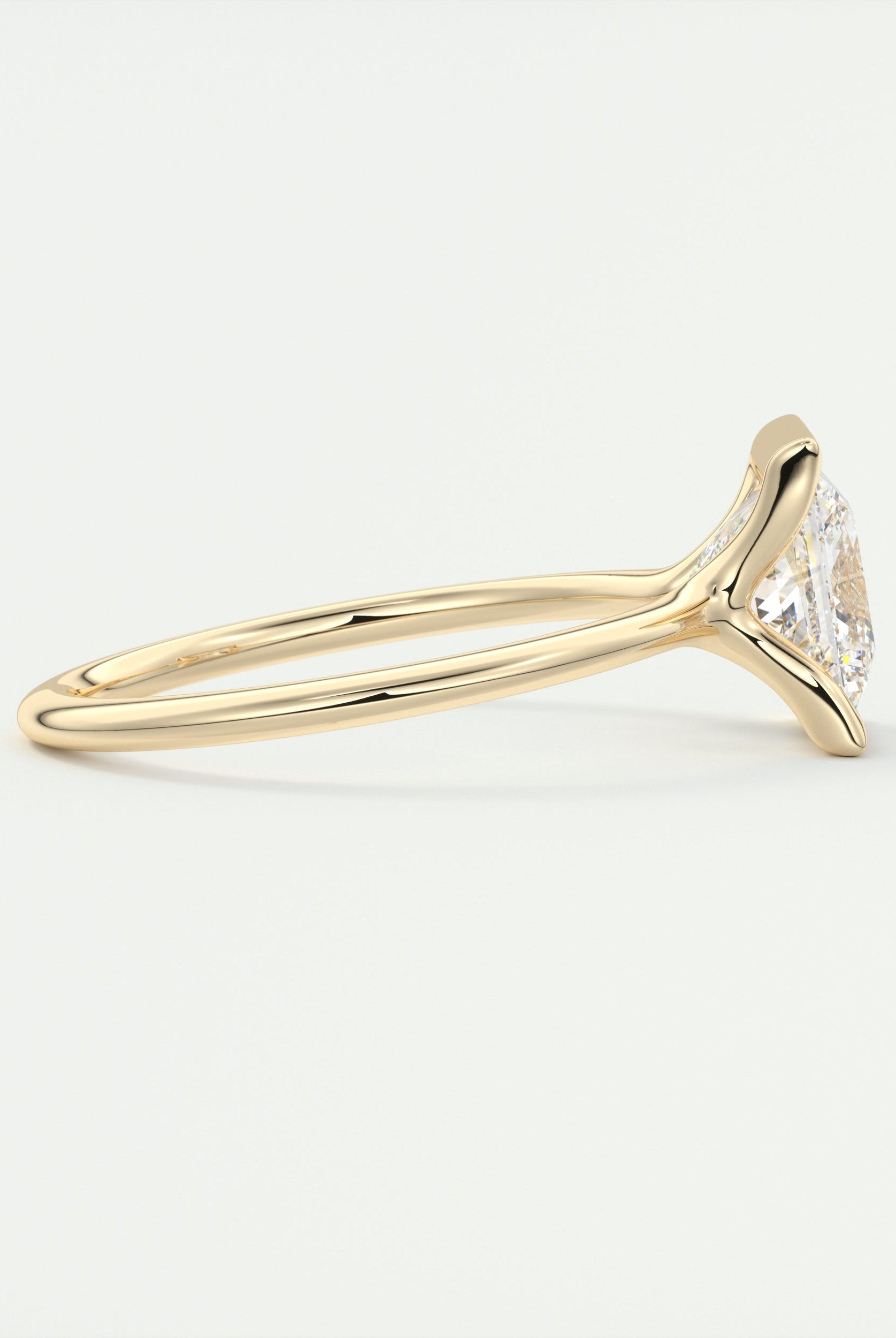moissanite jewelry with lab-grown garnets