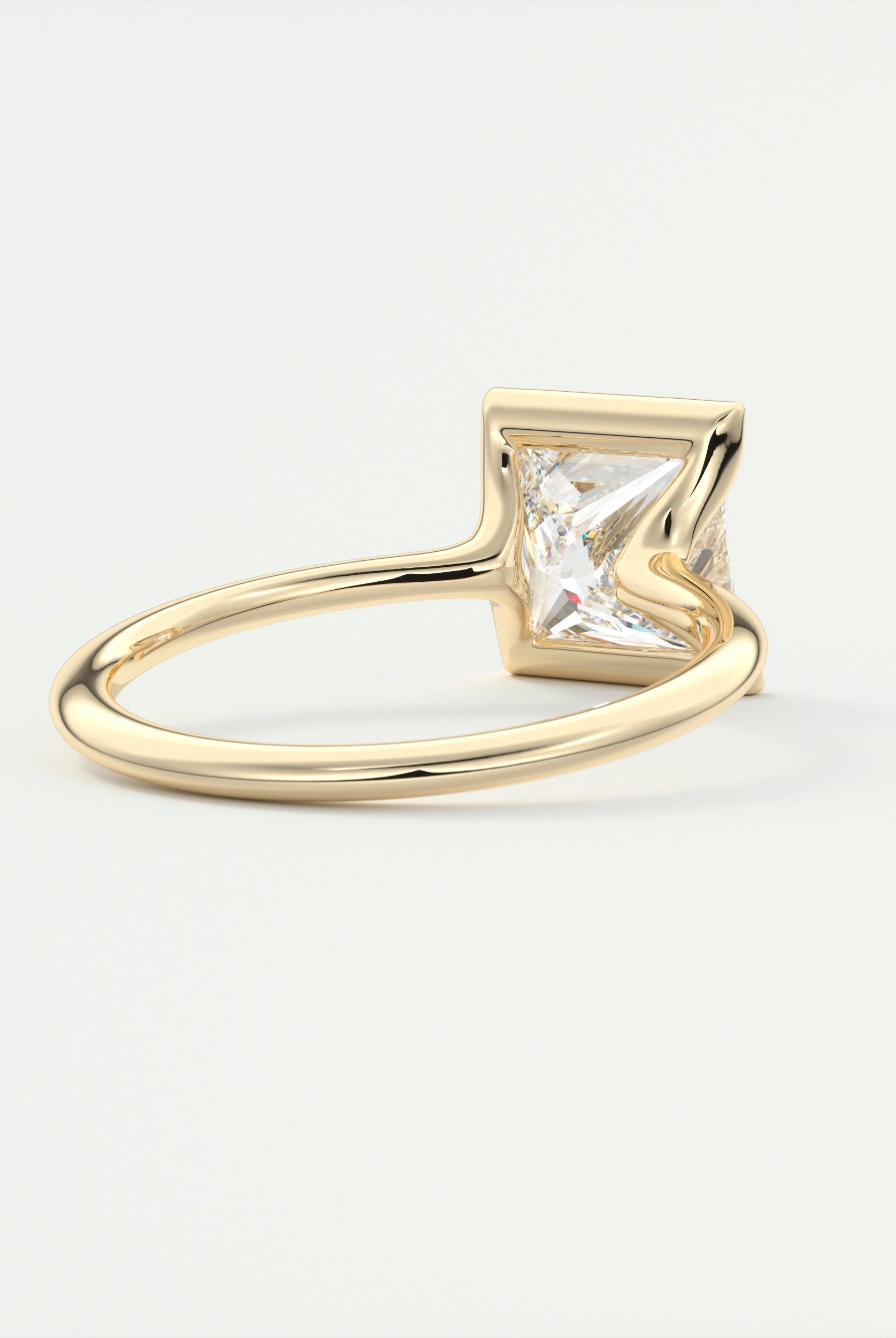 moissanite jewelry with lab-grown amethyst