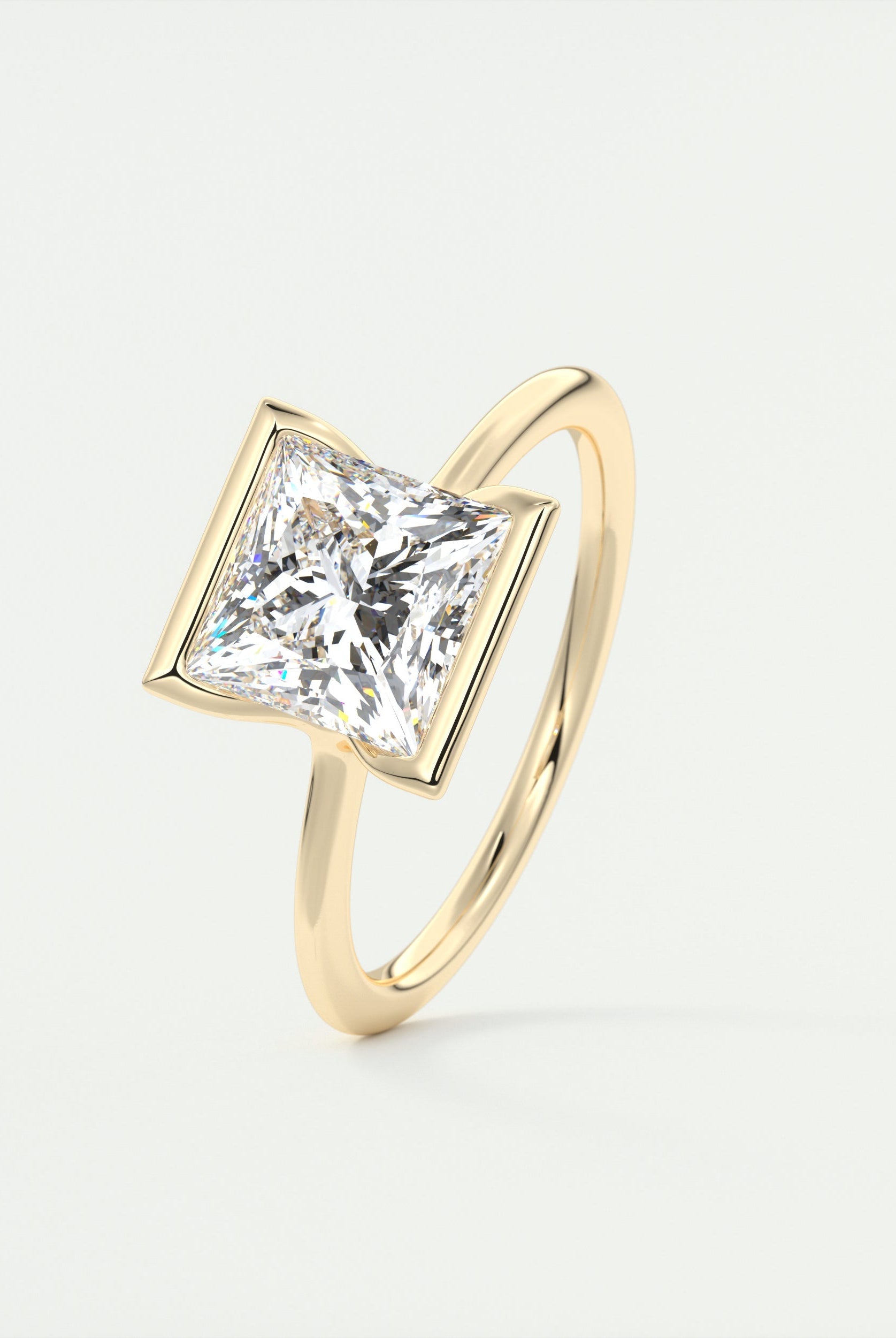 moissanite jewelry with lab-grown tanzanite