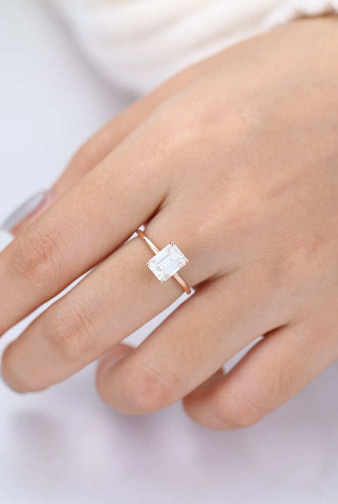 emerald-shaped-moissanite-solitaire-engagement-ring