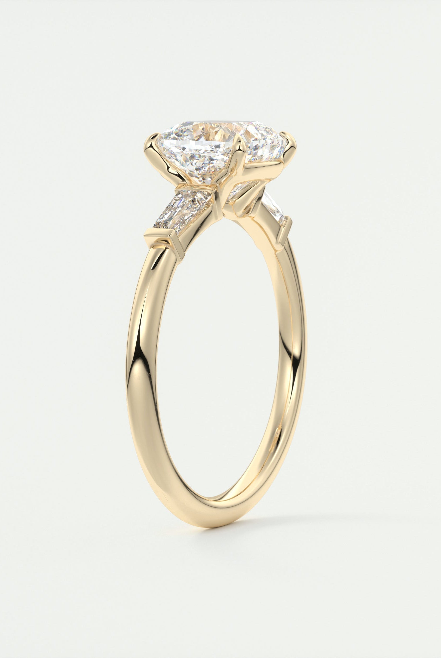 Cushion Cut Engagement Ring