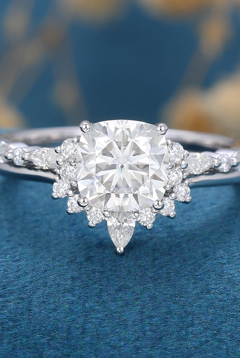 1-21-ct-cushion-shaped-moissanite-cluster-bridal-set