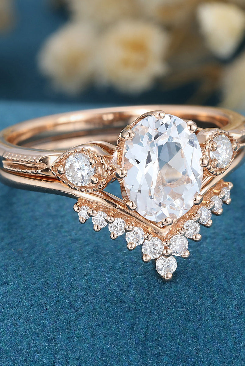 1-33-ct-oval-shaped-moissanite-three-stone-bridal-set