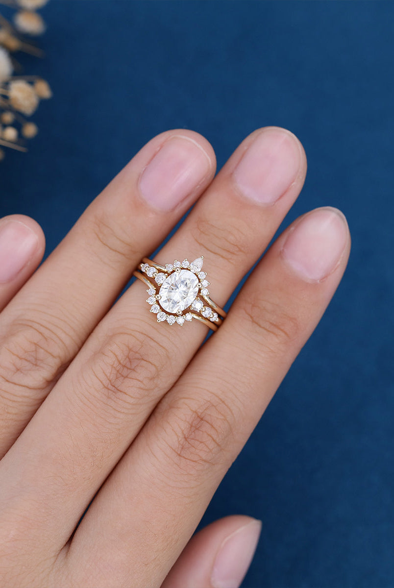 1-33-ct-oval-shaped-moissanite-solitaire-pave-bridal-set