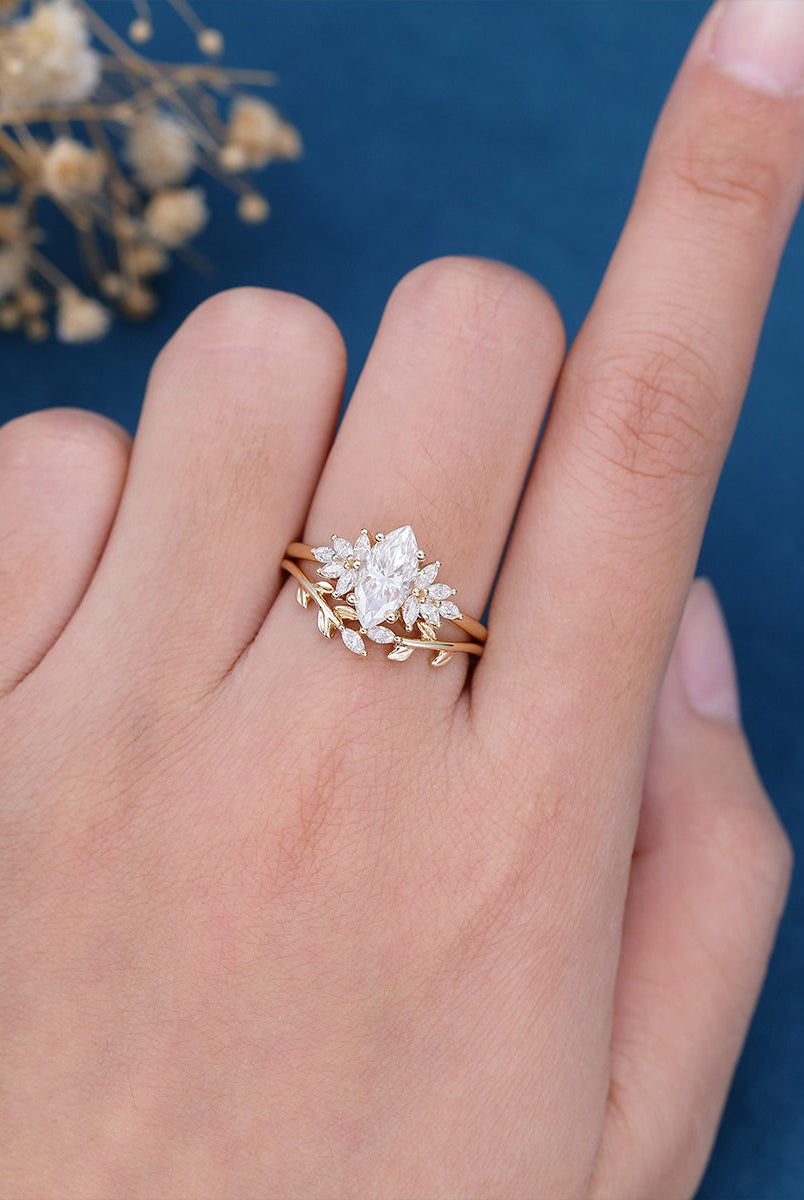 0-90-ct-marquise-shaped-moissanite-cluster-bridal-set-2