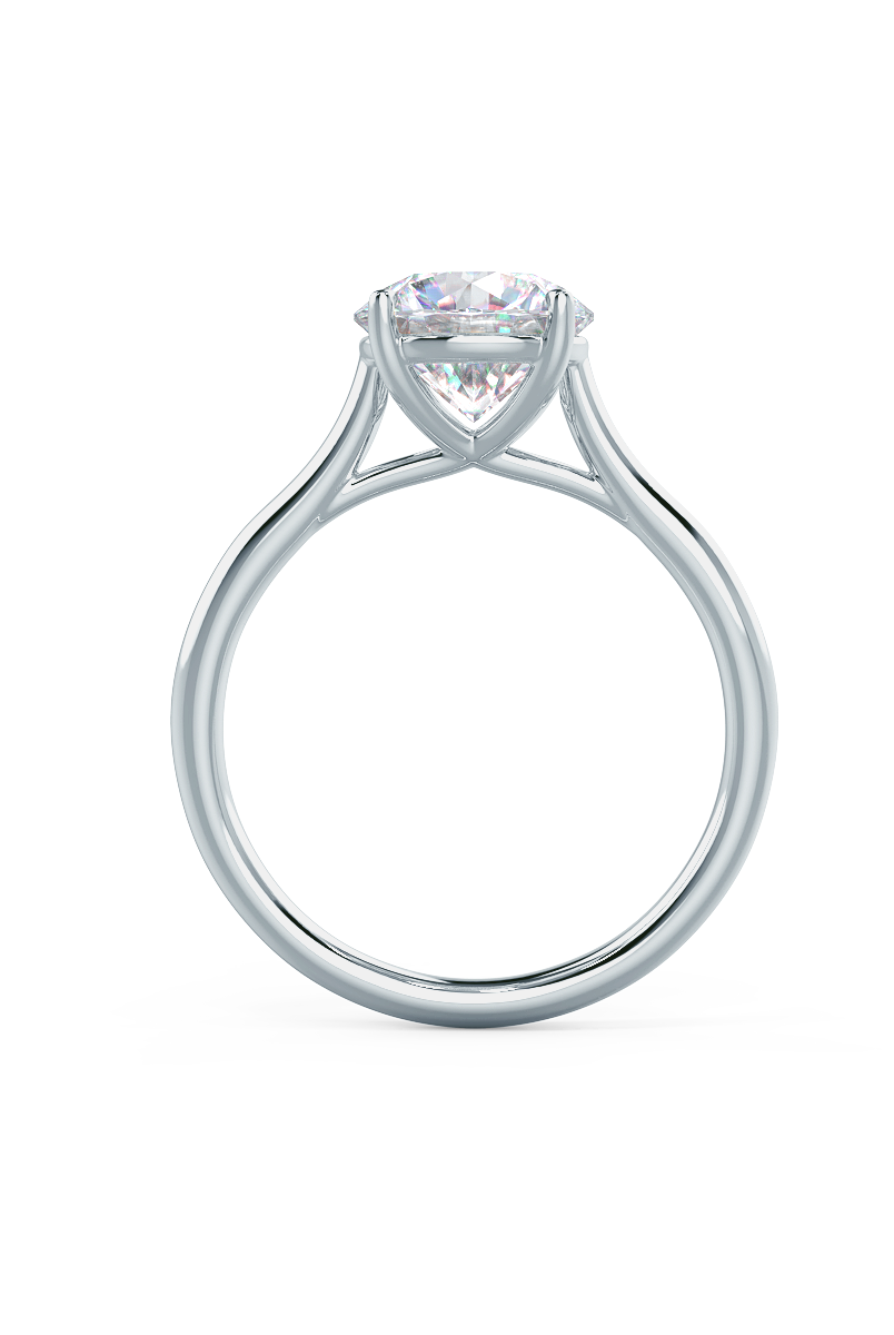 Two-tone moissanite jewelry