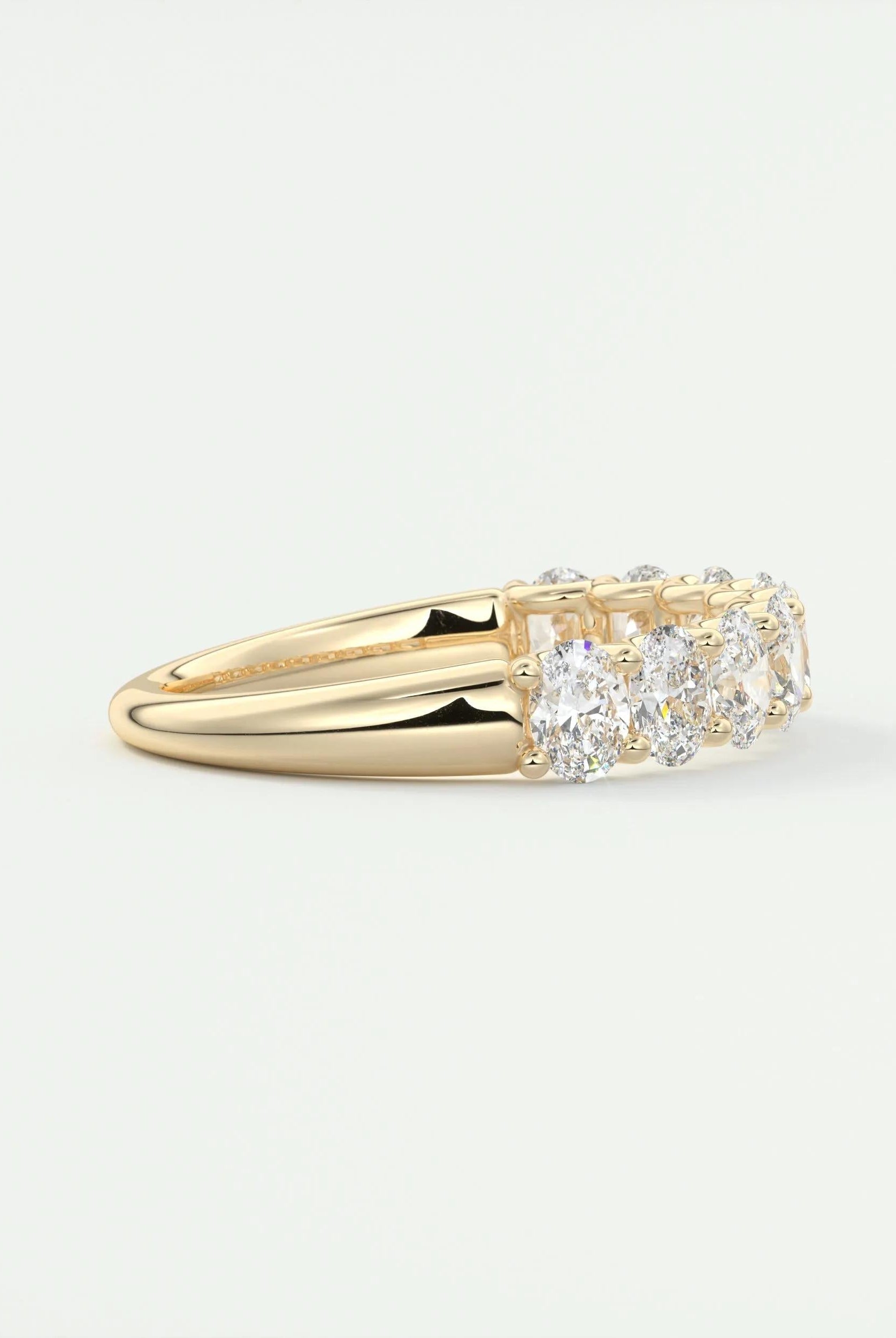oval-cut-shared-prongs-moissanite-bridal-wedding-band