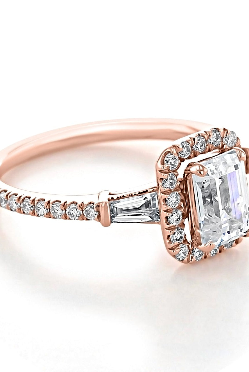Moissanite cocktail rings USA