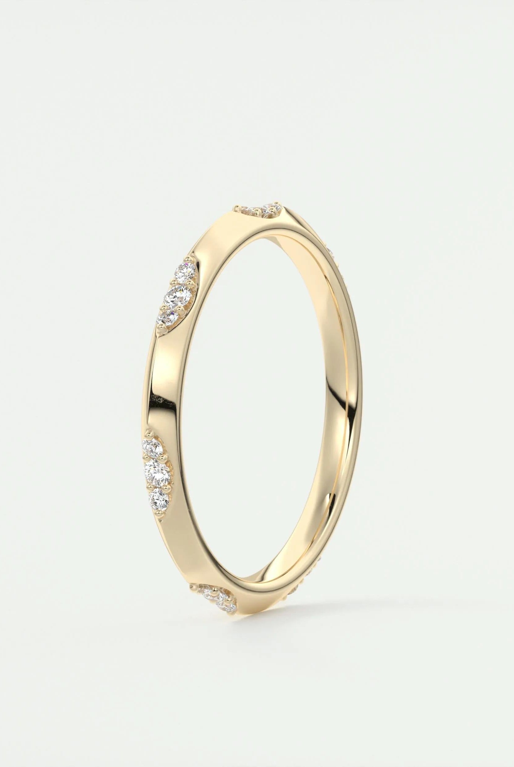 round-cut-flush-moissanite-bridal-wedding-band