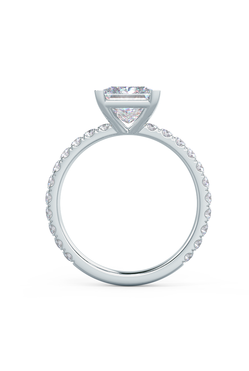 Moissanite diamond bridal jewelry set sale