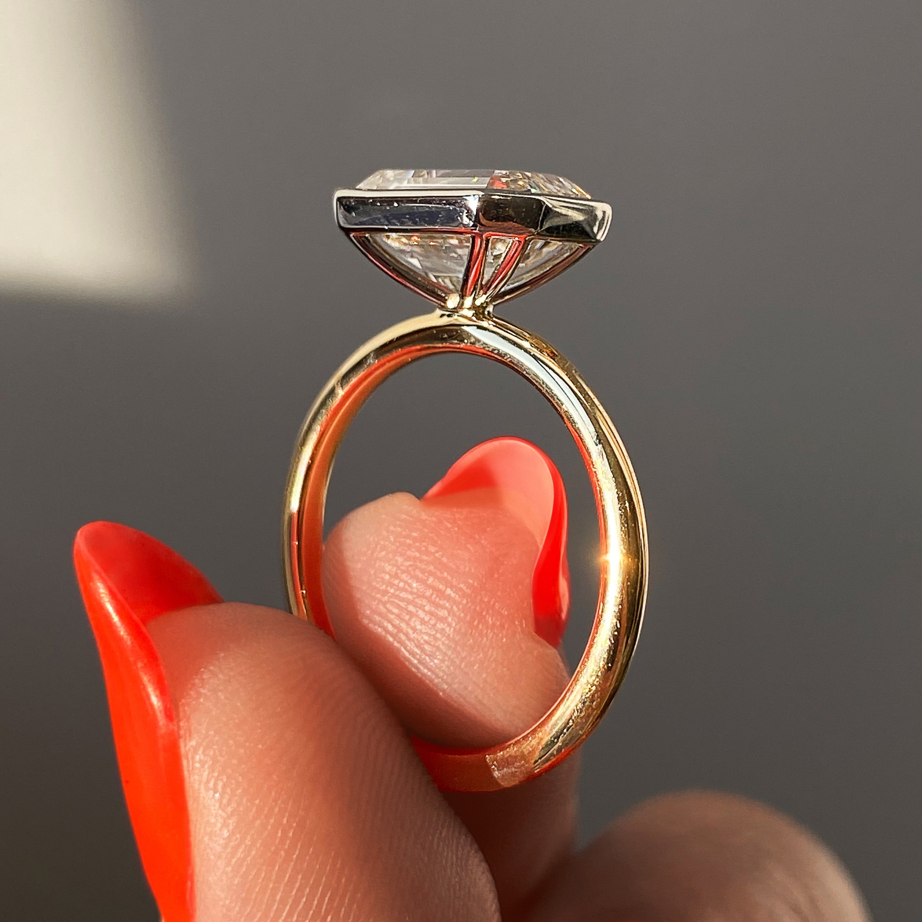 Luxury Asscher Cut Ring