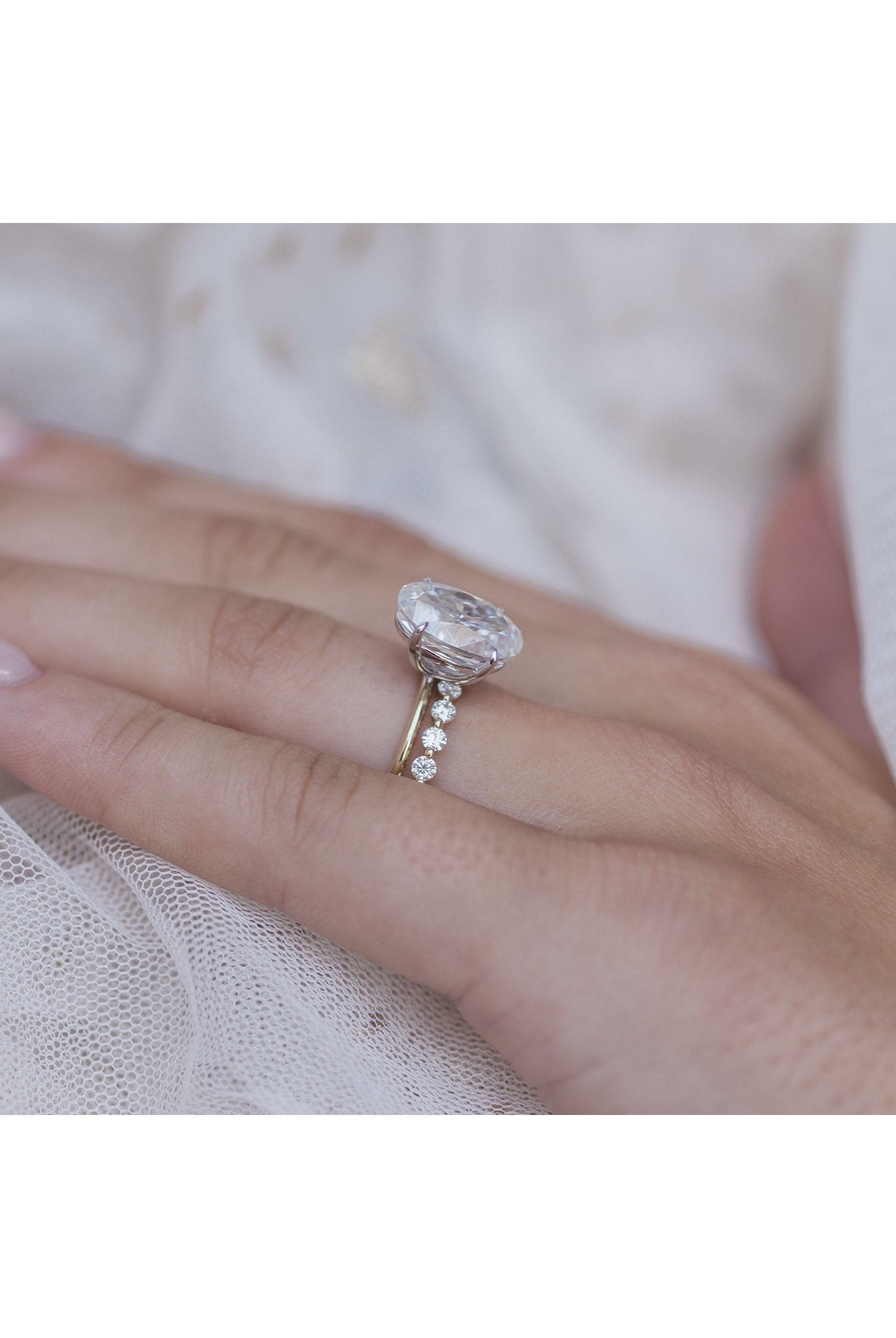Moissanite jewelry set for Christmas celebration gifts suggestions