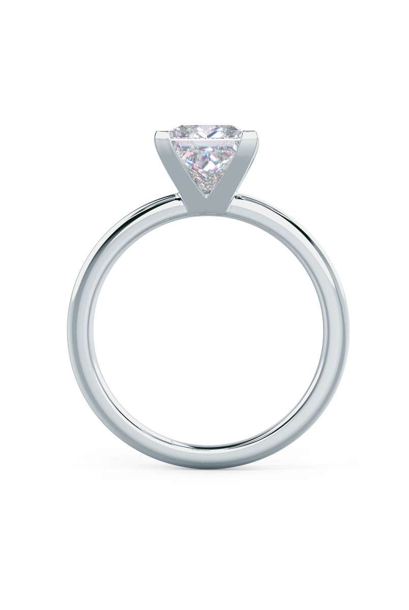 moissanite geometric ring Chicago