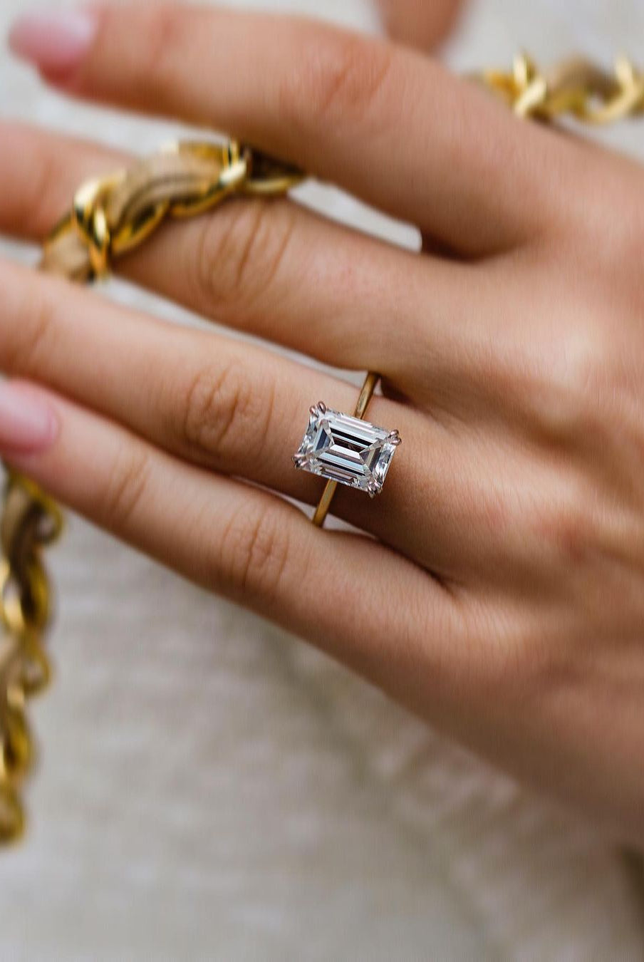 4-60-ct-emerald-cut-solitaire-moissanite-engagement-ring