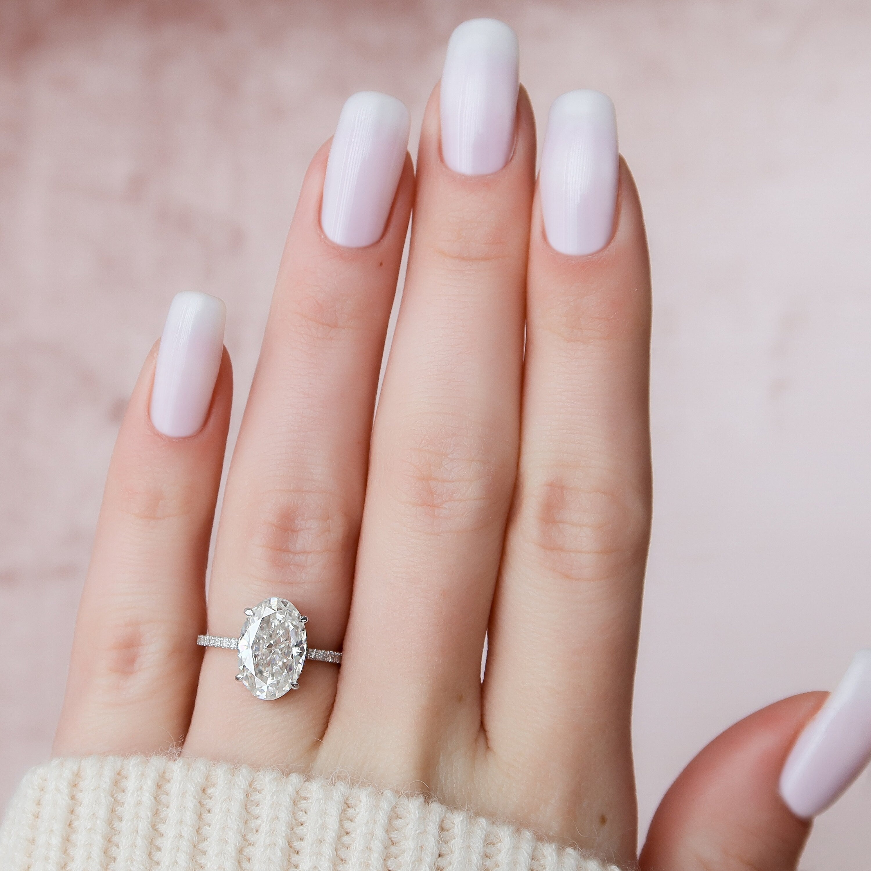 Oval Proposal Ring