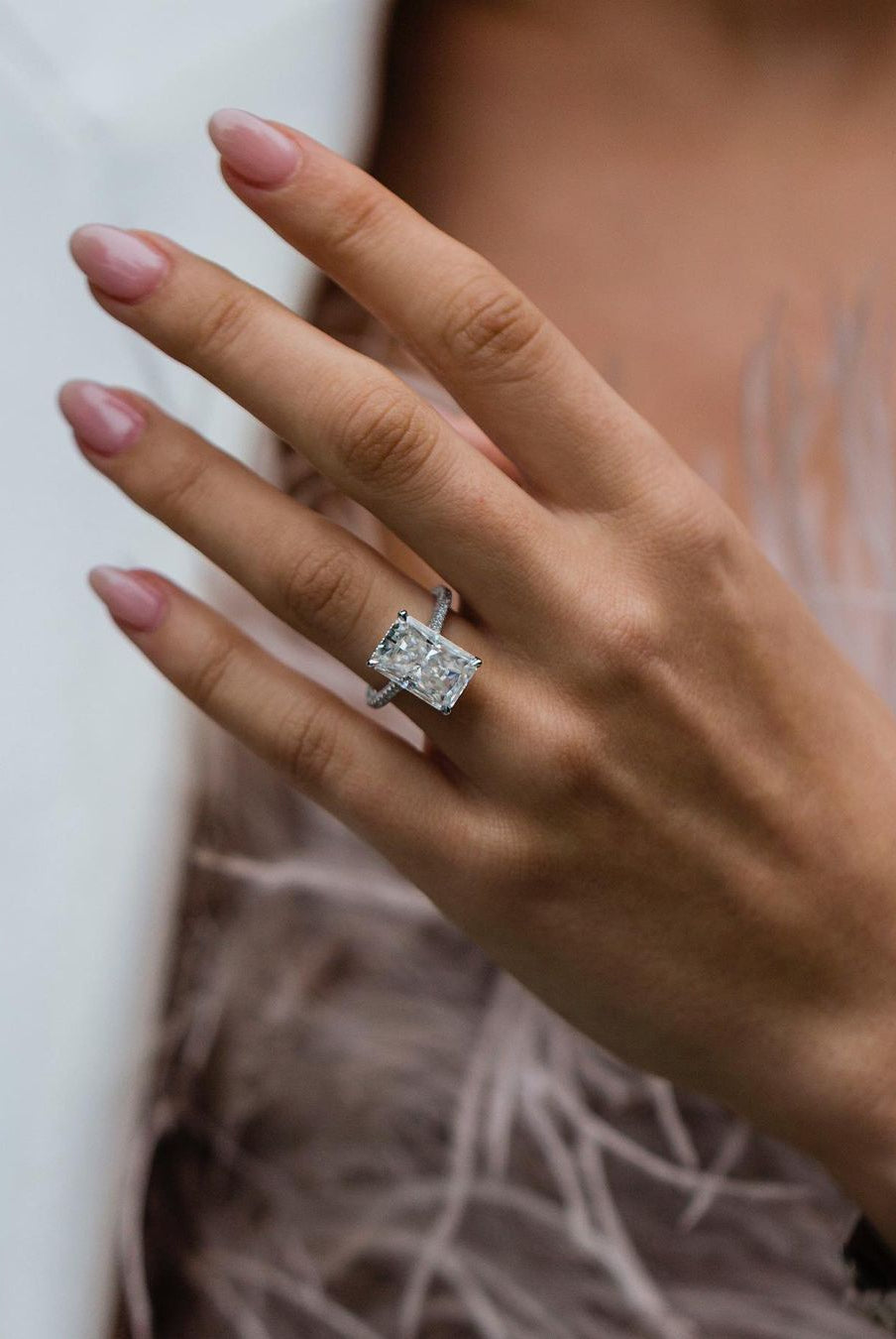 7-70-ct-radiant-three-side-pave-moissanite-engagement-ring