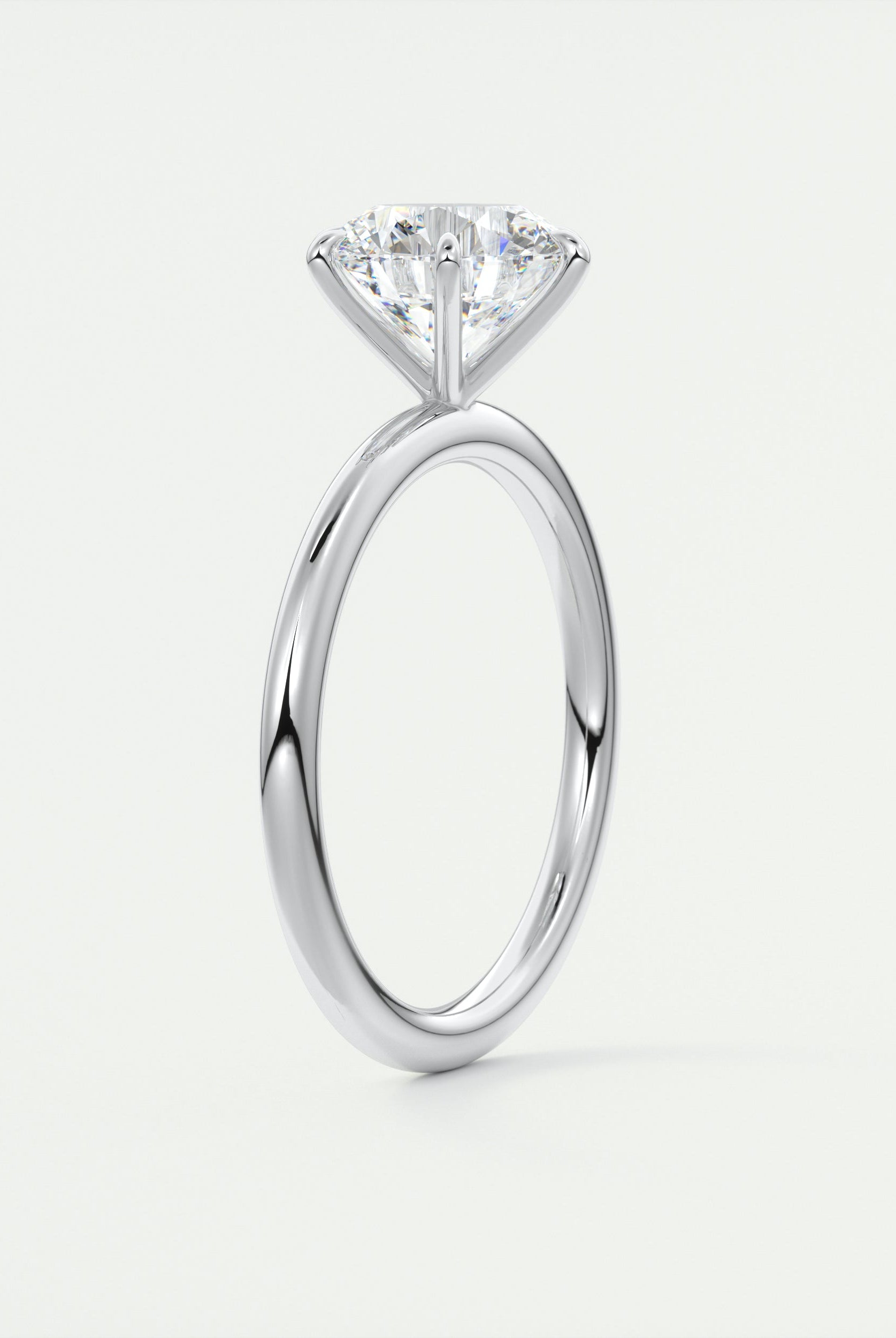Vintage moissanite engagement rings