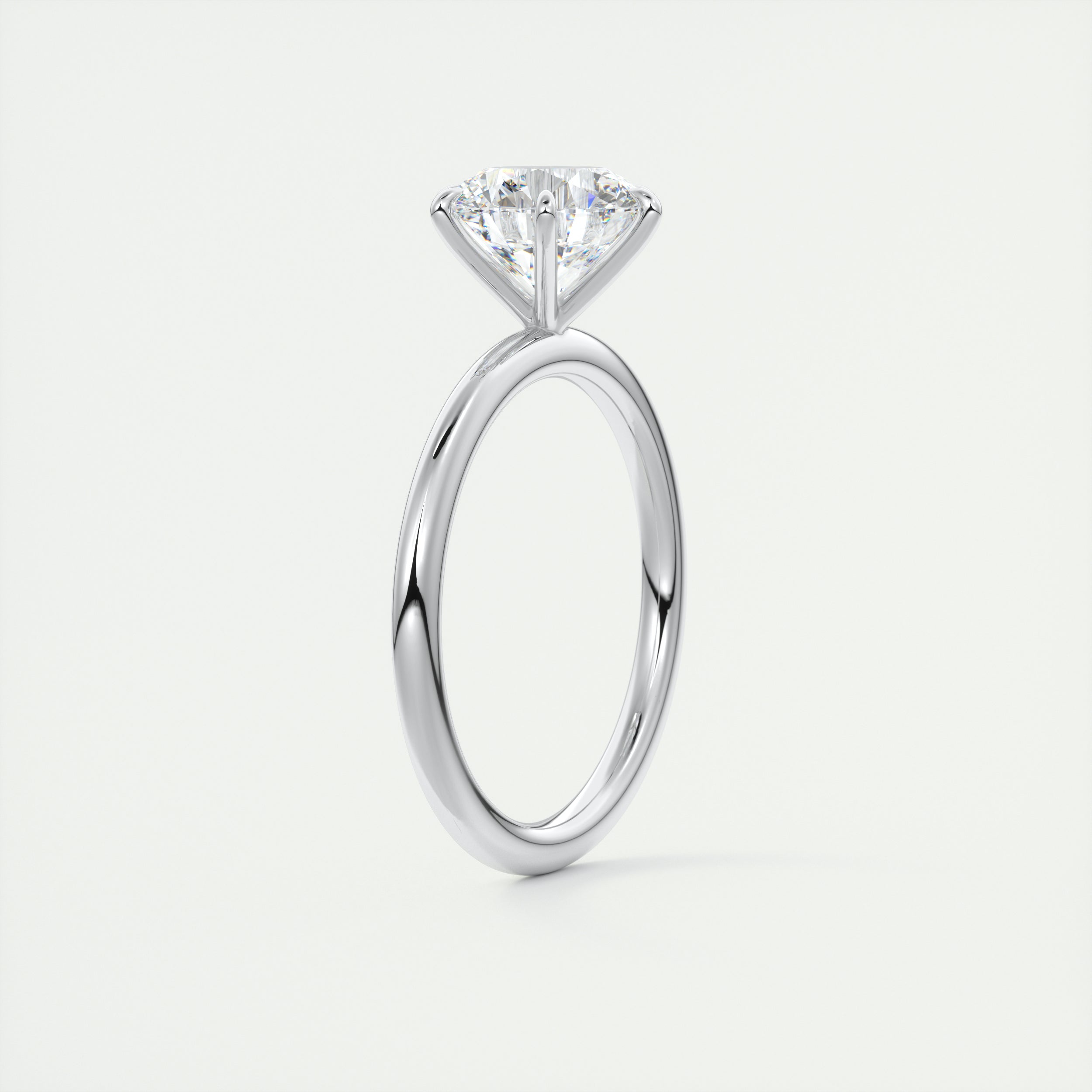 Vintage moissanite engagement rings