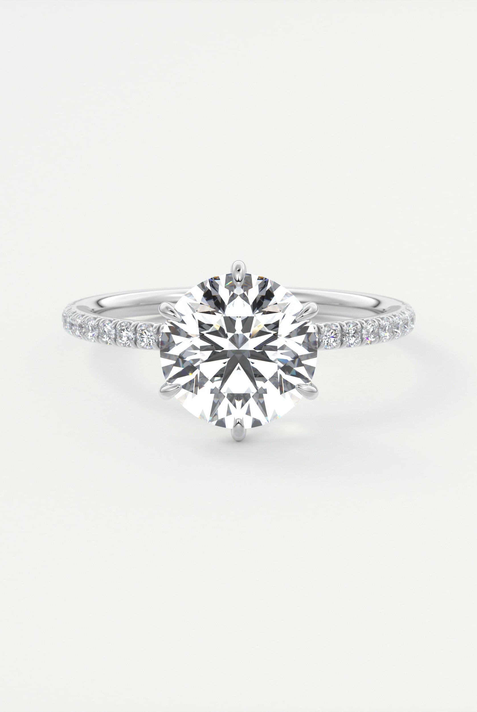 moissanite jewelry with abstract-inspired styles