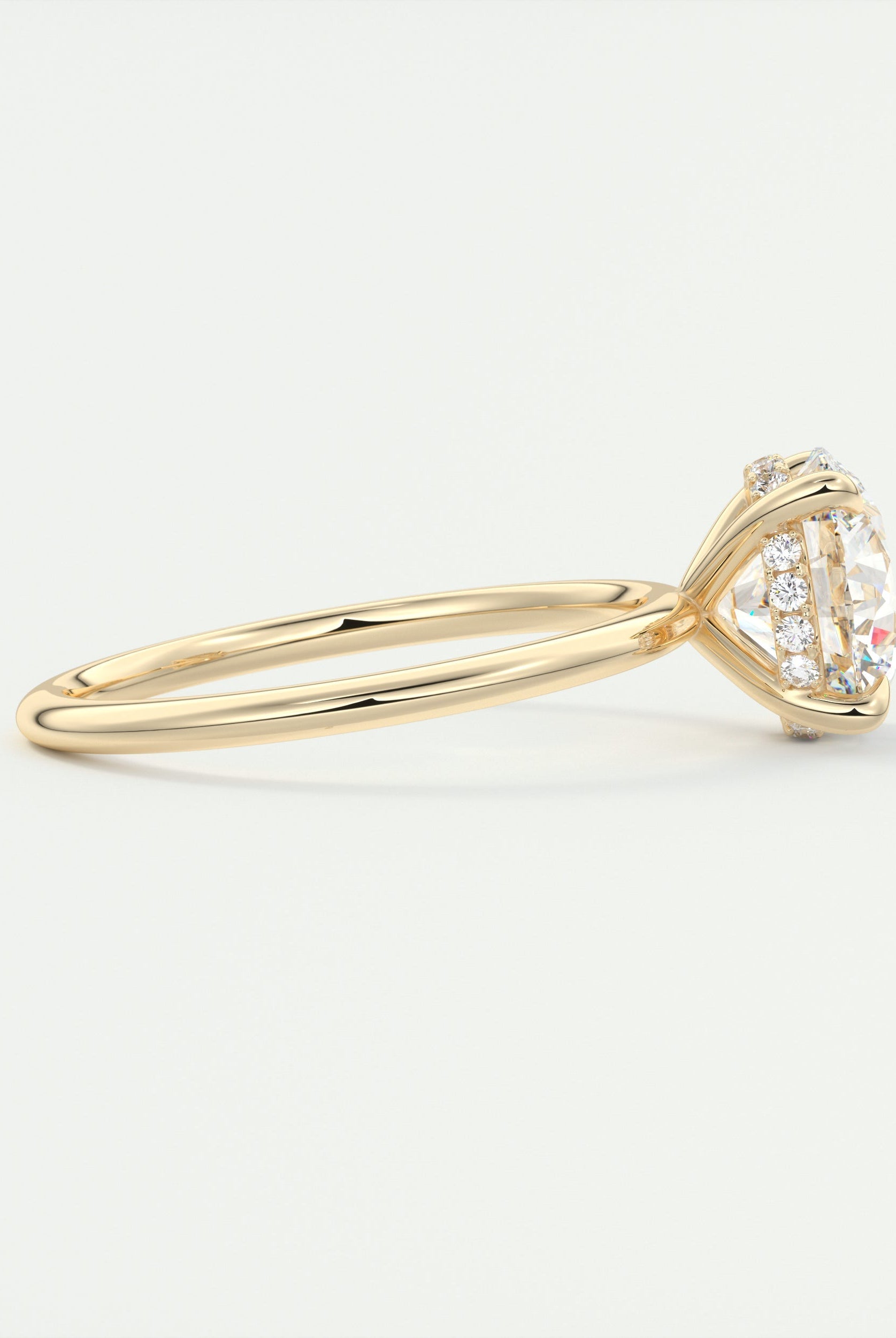 moissanite jewelry with art deco-inspired styles